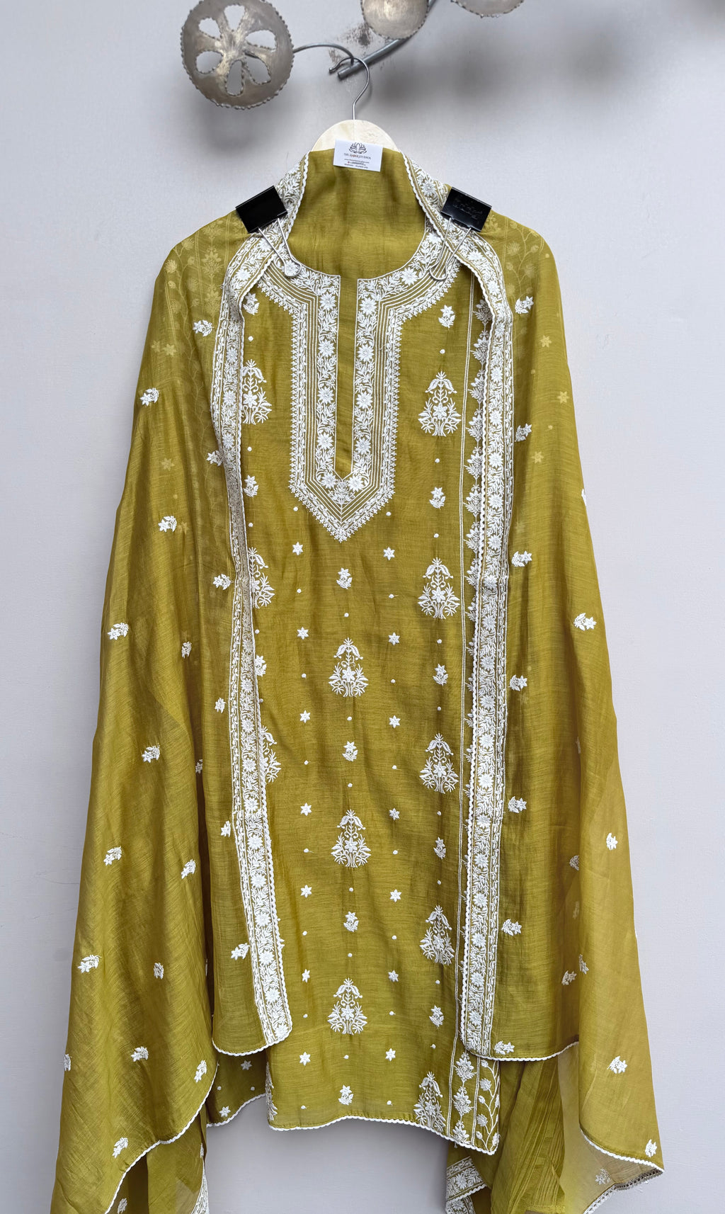 Zehra Grace Mulmul Chanderi Unstitched Suit