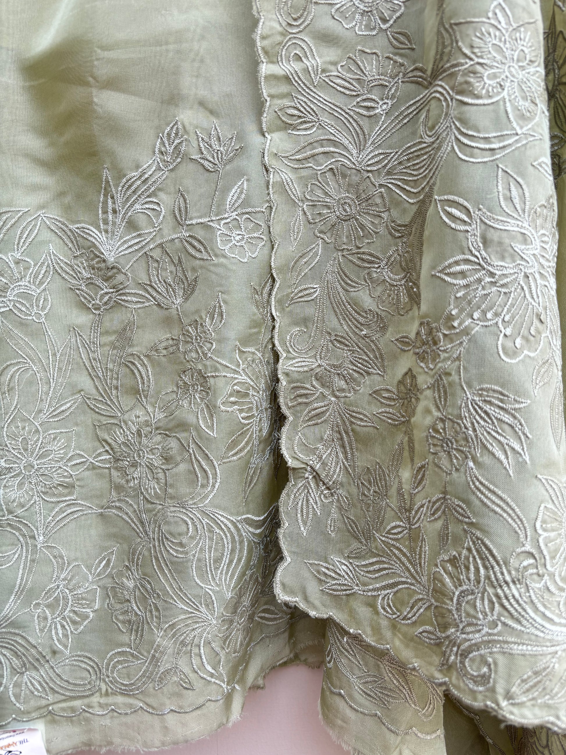 Mint Aura Unstitched Suit