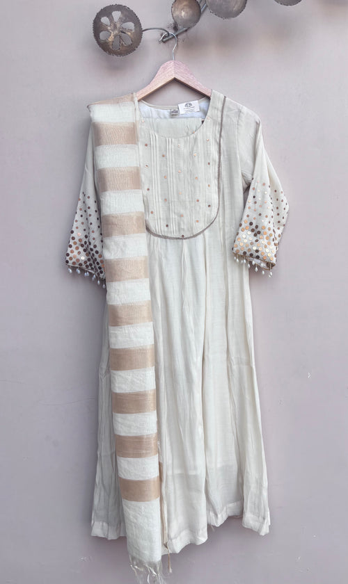 Raiha Mulchanderi 3pc Kurta Set