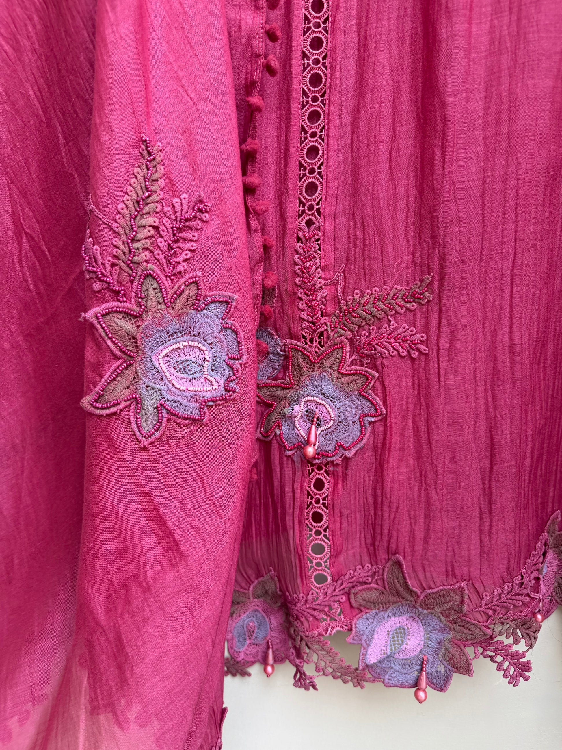 Flora Noor Unstitched Suit