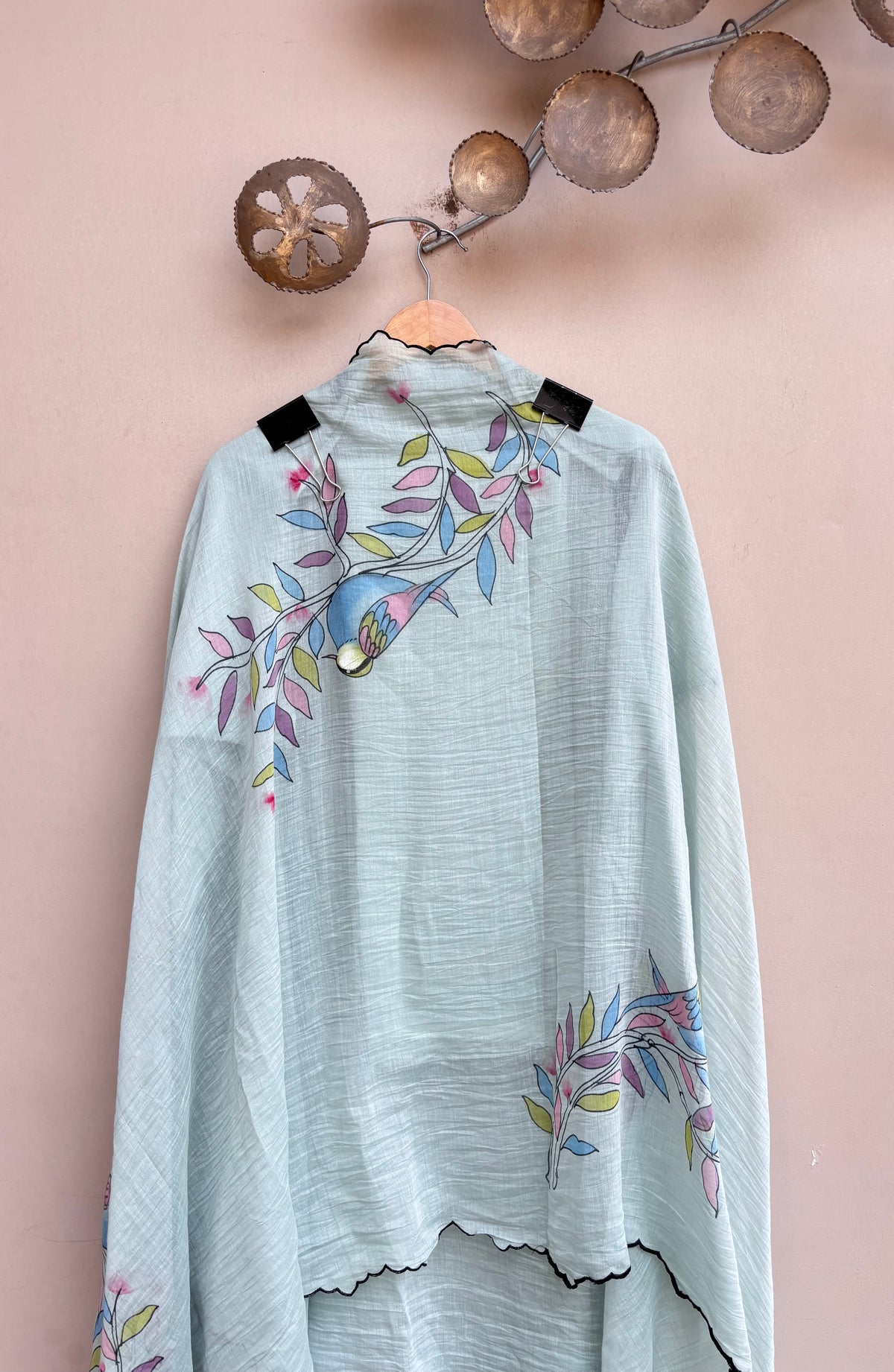 Zayba Grace Mulmul Chanderi Unstitched Suit