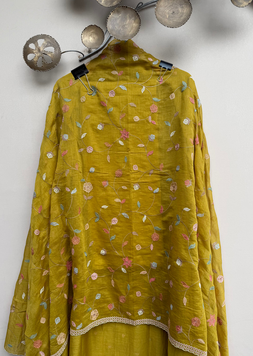 Noor Zariya Mulmul Chanderi Unstitched Suit