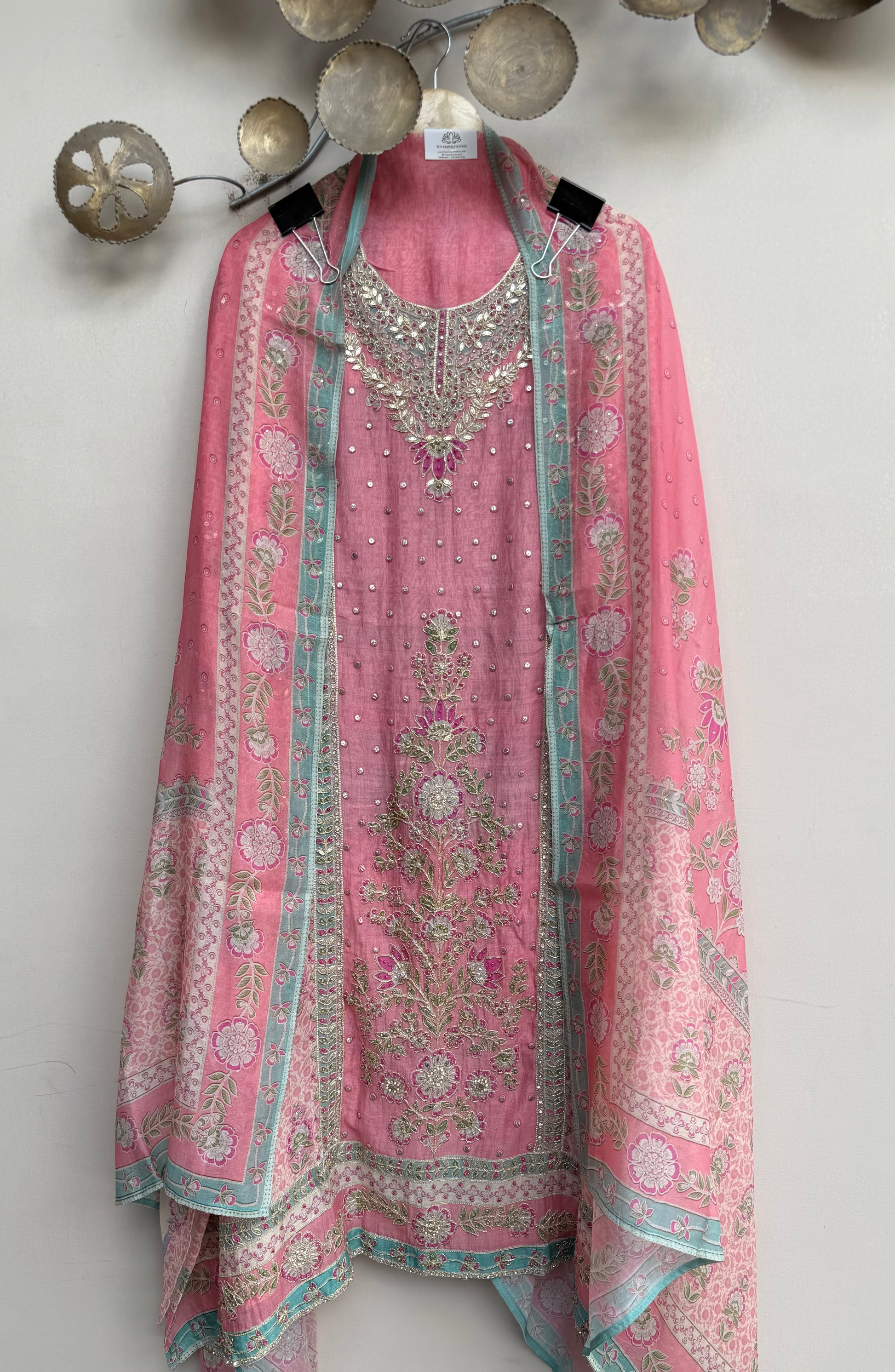 Blush Zeenat Unstitched Suit