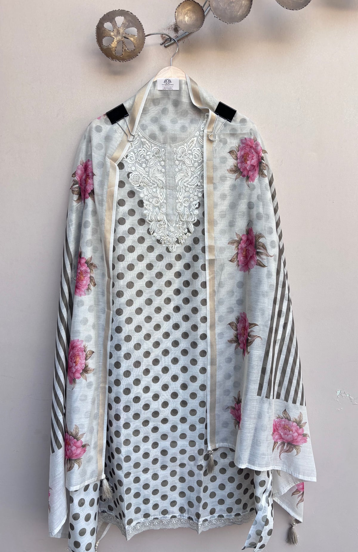 Ruhzaar Mulchanderi Unstitched Suit