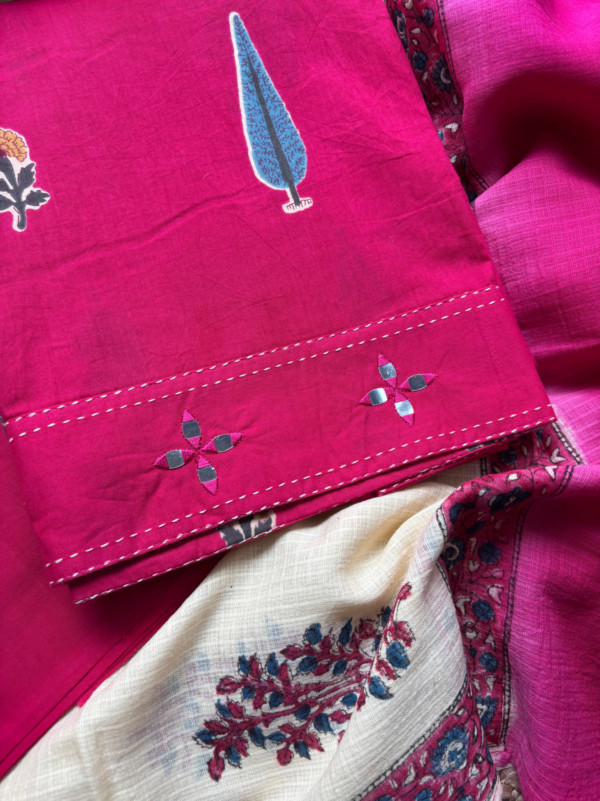 Chandrika Cotton Unstitched Suit