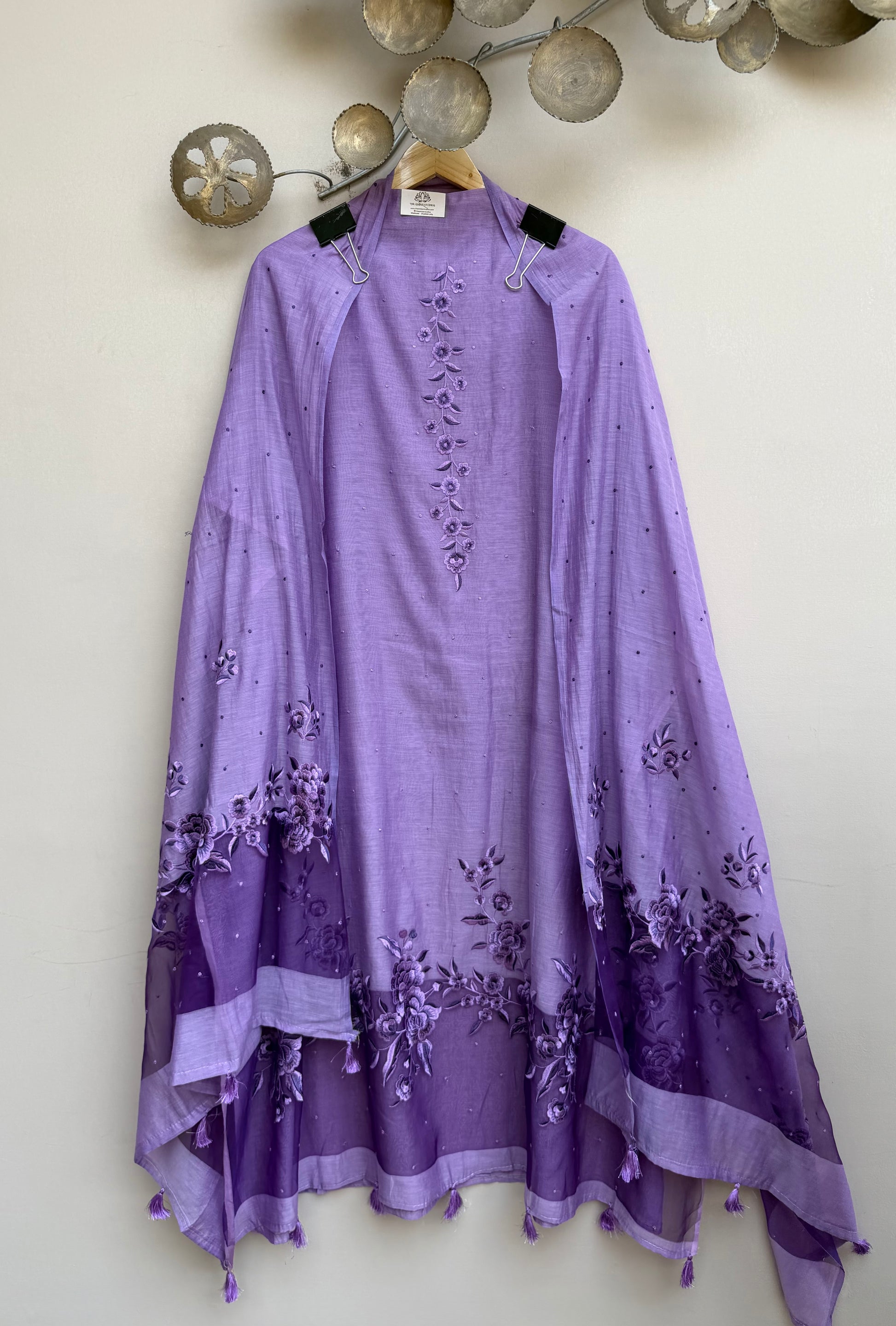Elara Bloom Unstitched Suit