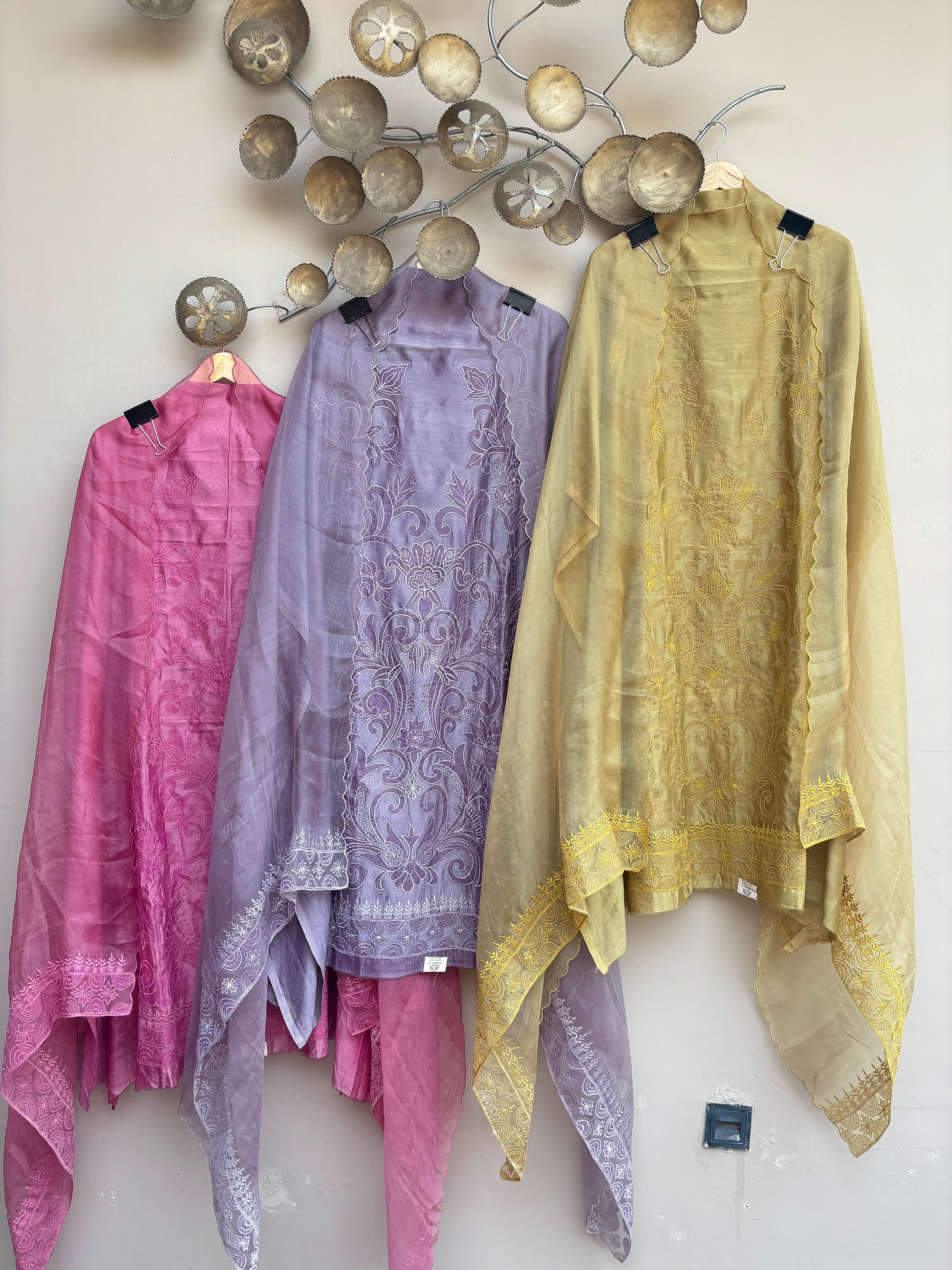 Pastel Reverie Luxe Unstitched Suit