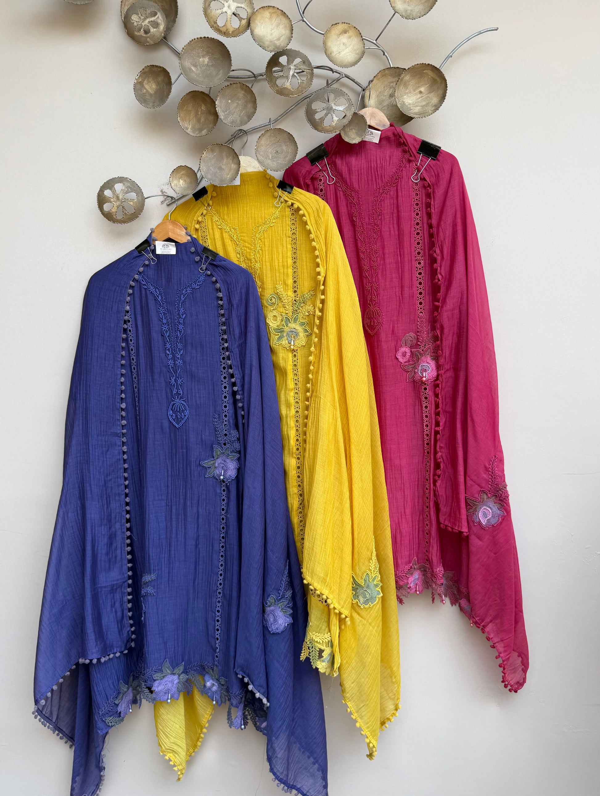 Flora Noor Unstitched Suit