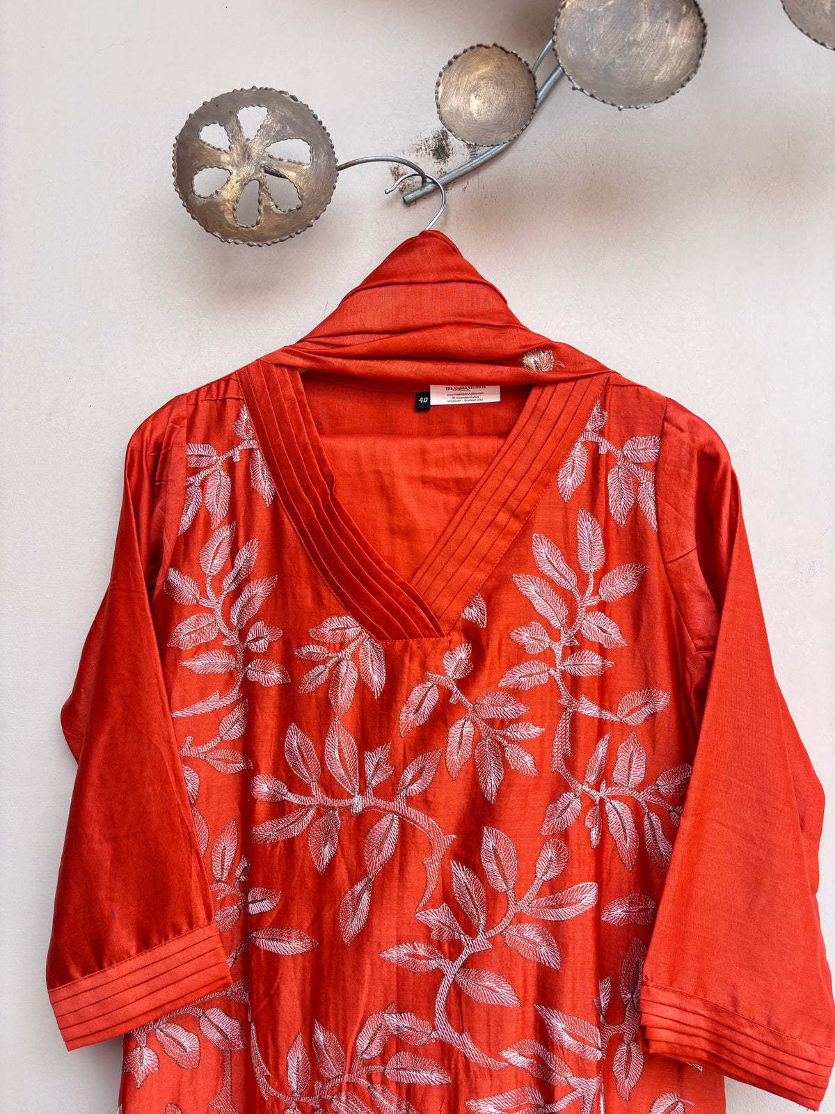 Zarmina Chanderi Silk Kurta Set