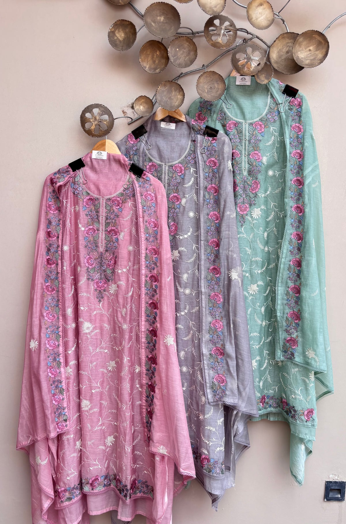 Abeer Grace Mulmul Chanderi Unstitched Suit