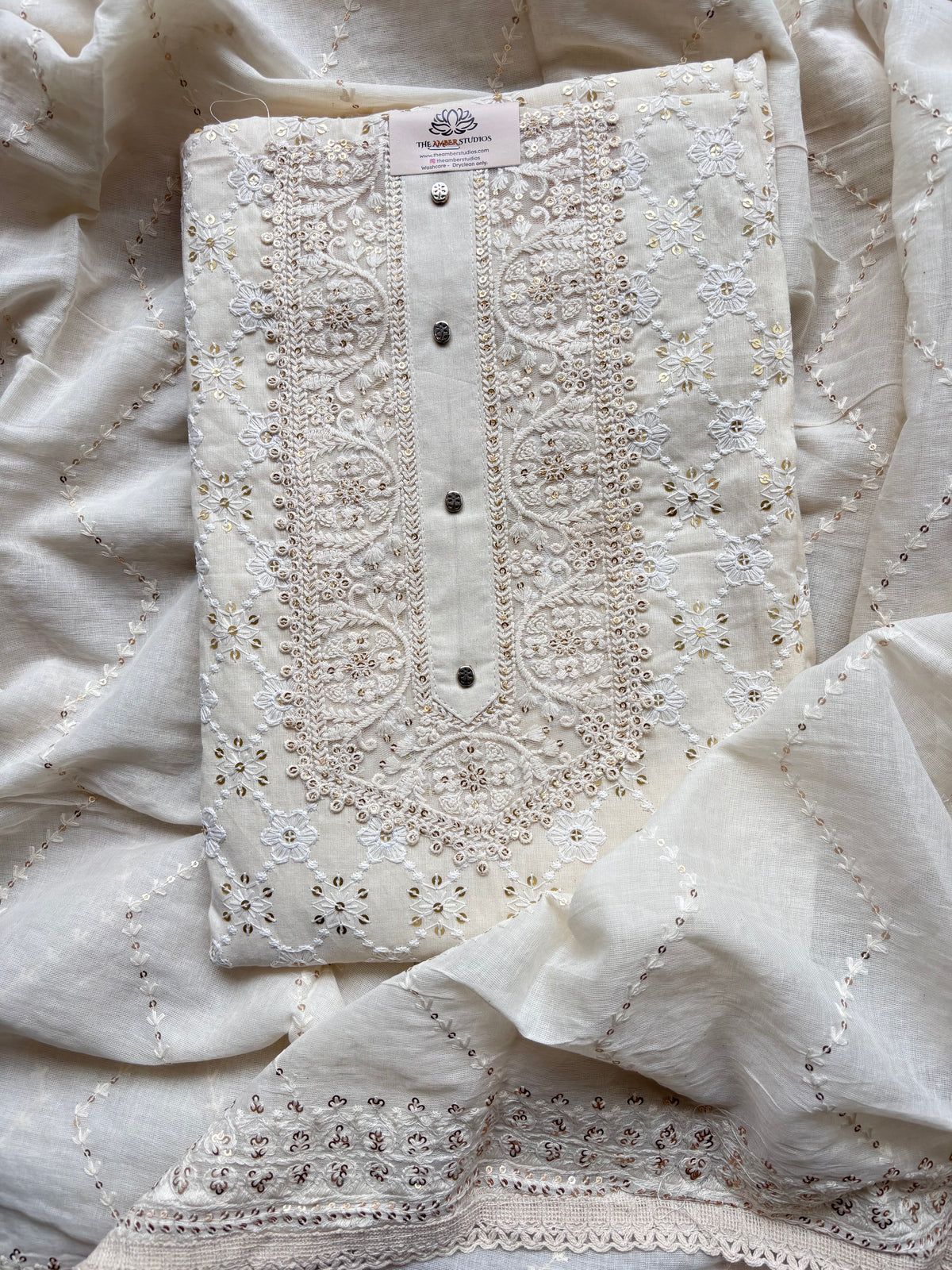 Mrinal Cotton Unstitched Suit