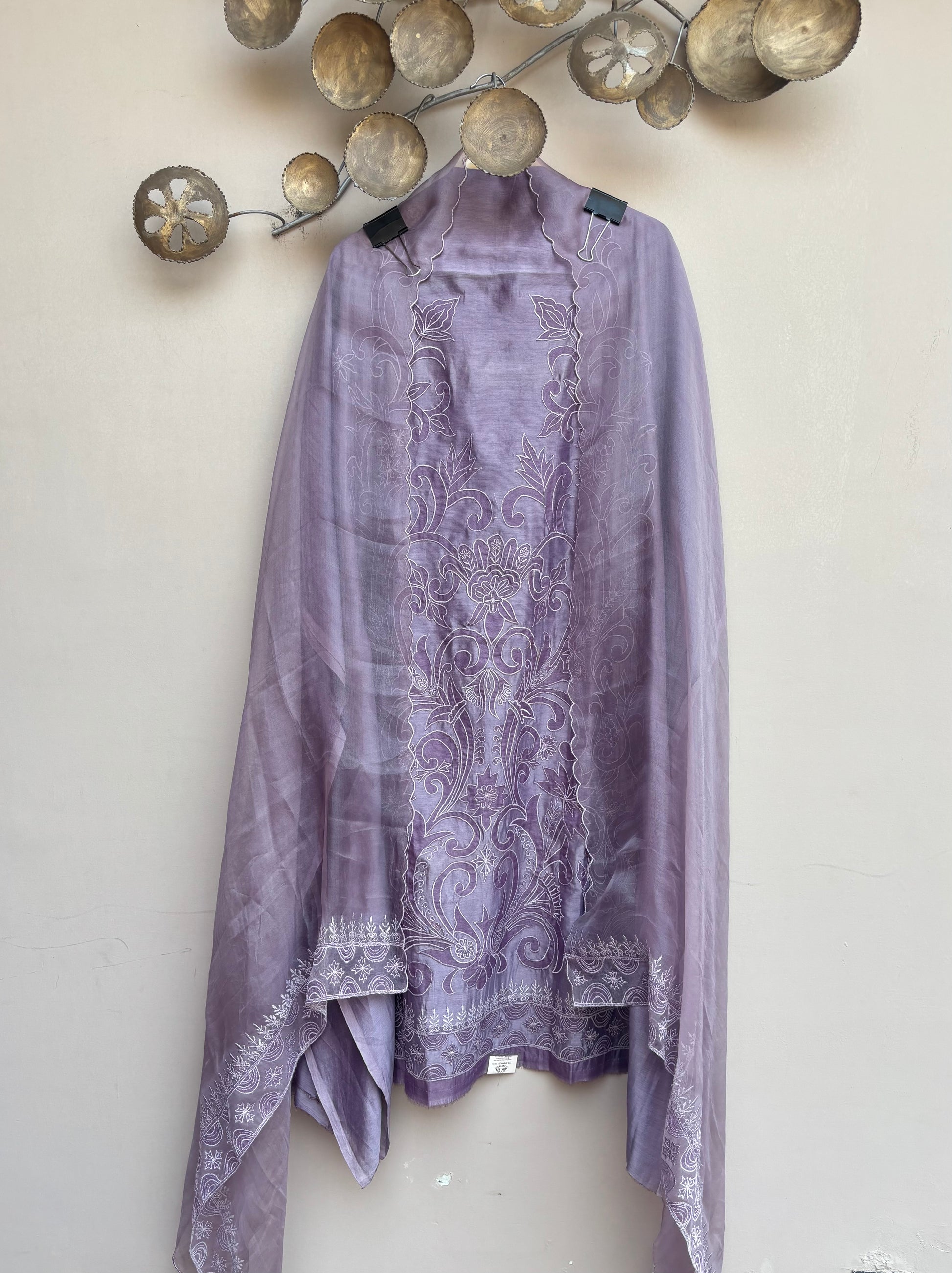 Pastel Reverie Luxe Unstitched Suit