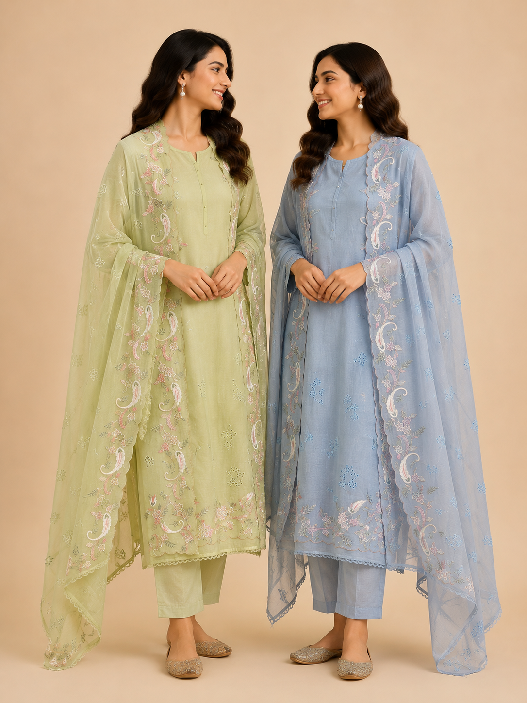 Noor-e-Bahar Unstitched Suit