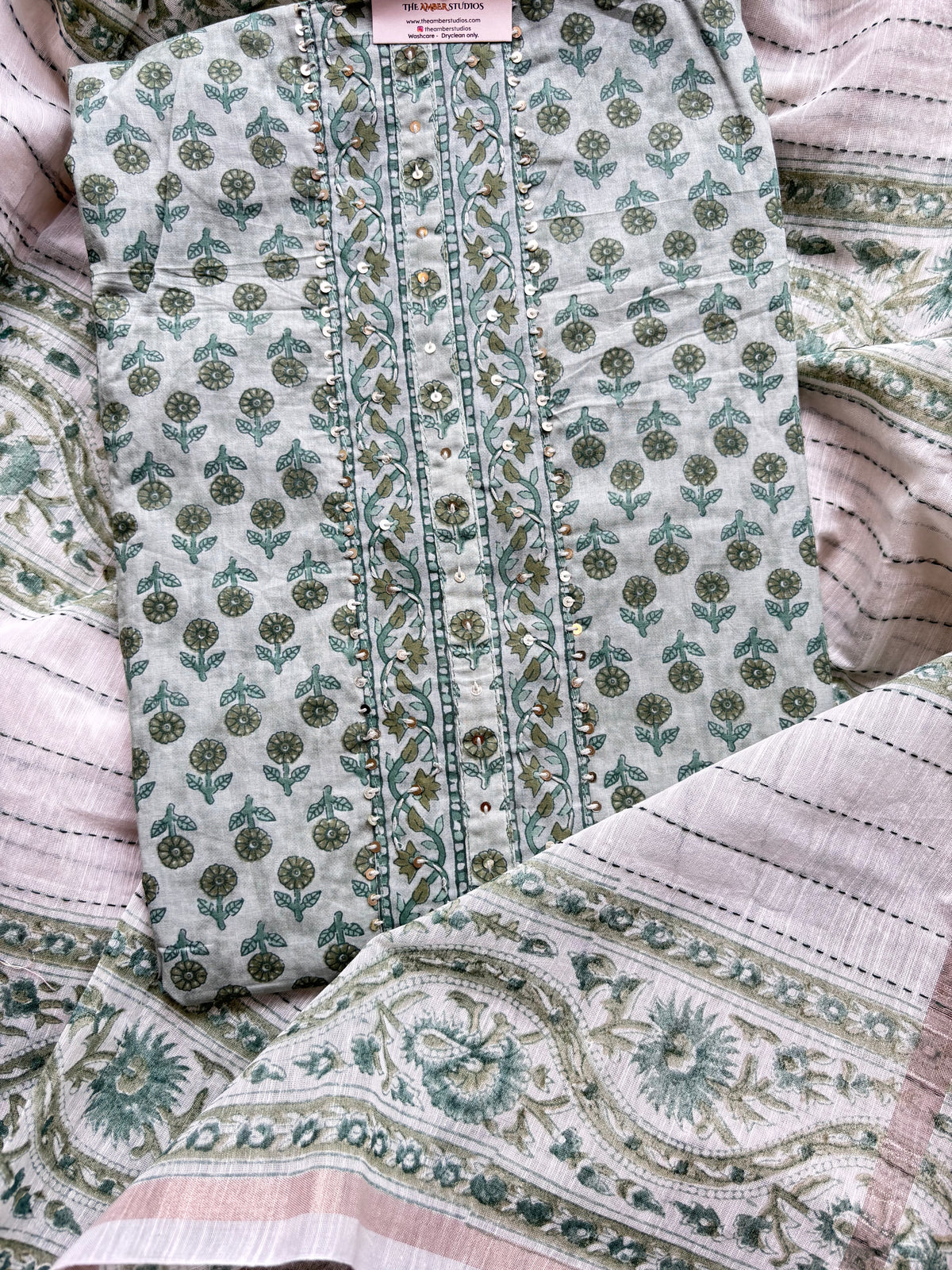 Kachnar Cotton Unstitched Suit