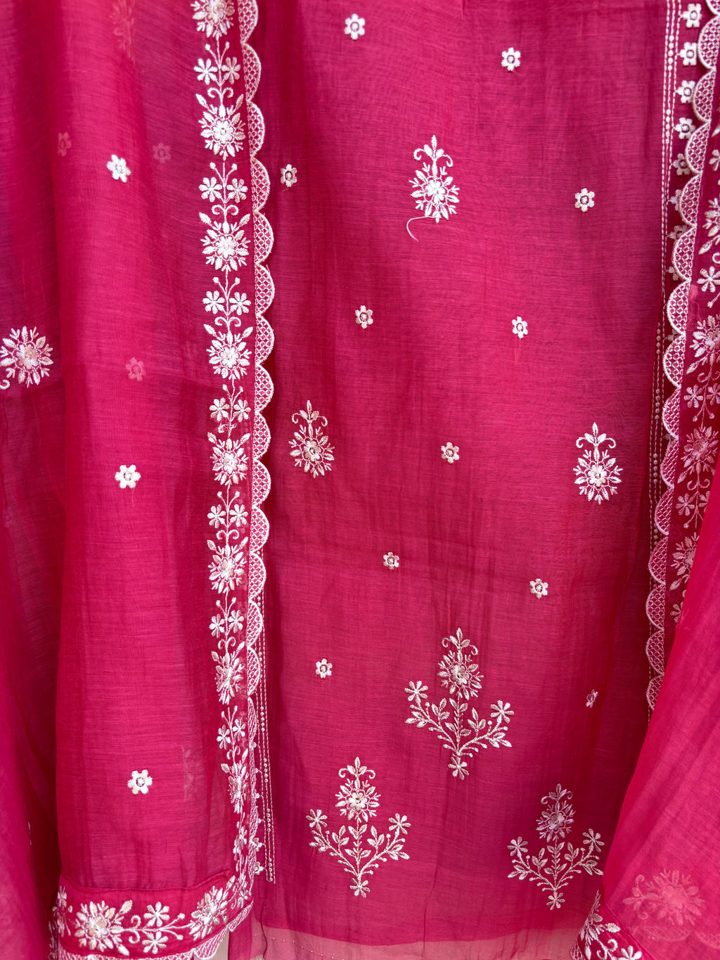 Pariza Mulmul Chanderi Unstitched Suit