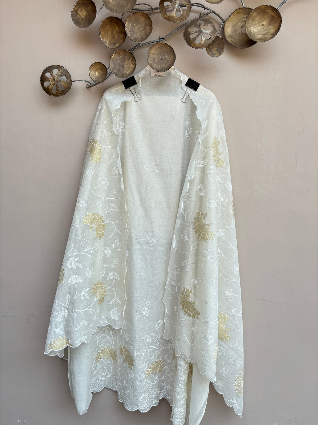 Ivory Blossom Élan Unstitched Suit