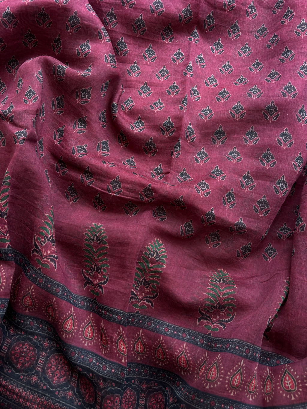 Parijat Mulmul Cotton Unstitched Suit
