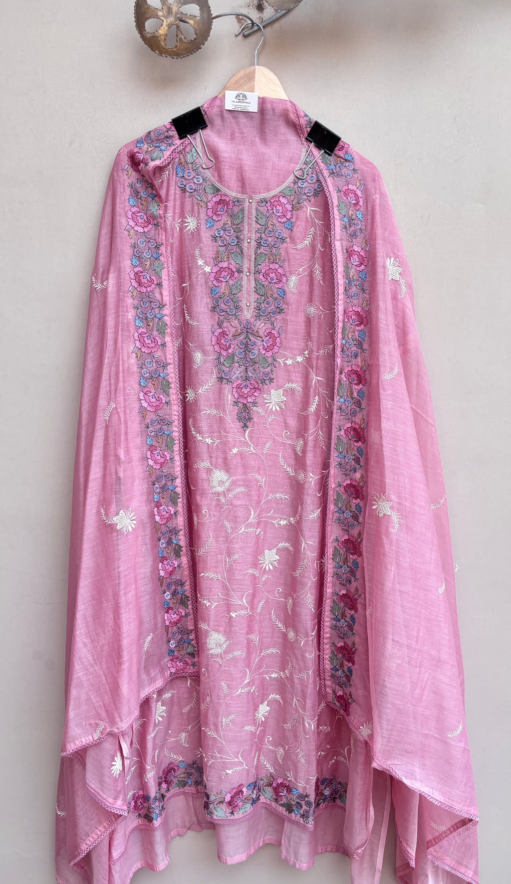 Abeer Grace Mulmul Chanderi Unstitched Suit
