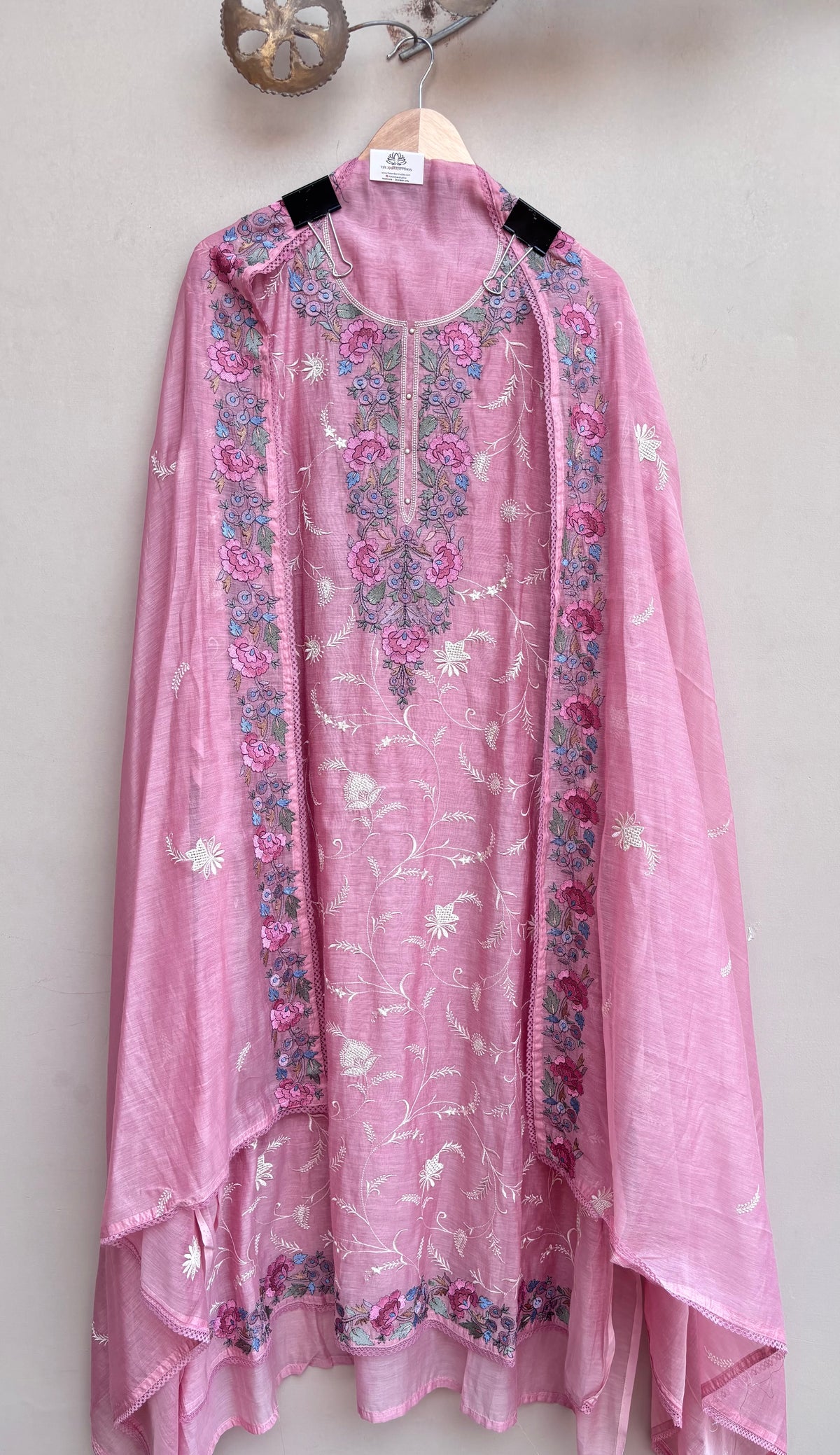 Abeer Grace Mulmul Chanderi Unstitched Suit