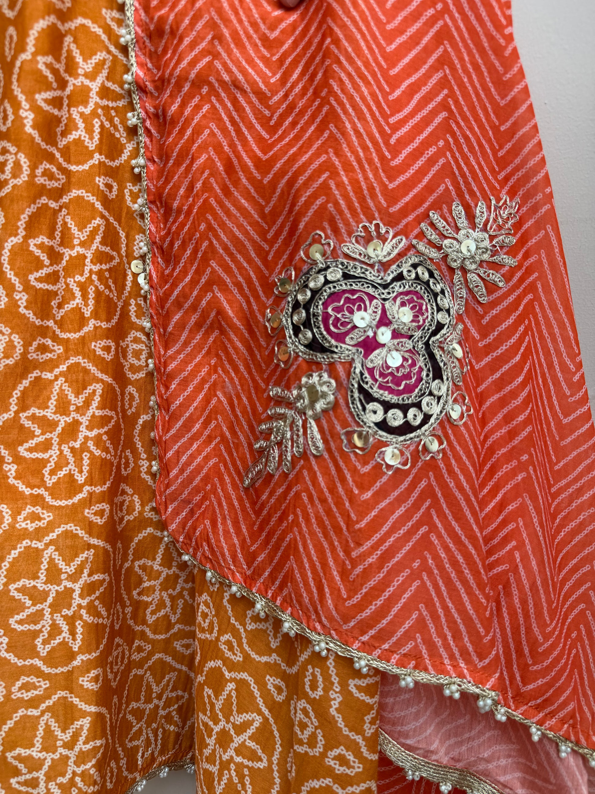 Zaria Bandej Unstitched Suit