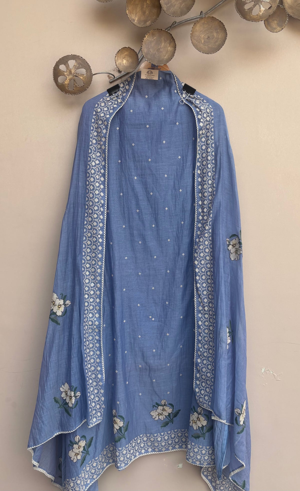 Eira Bloom Mulmul Chanderi Unstitched Suit