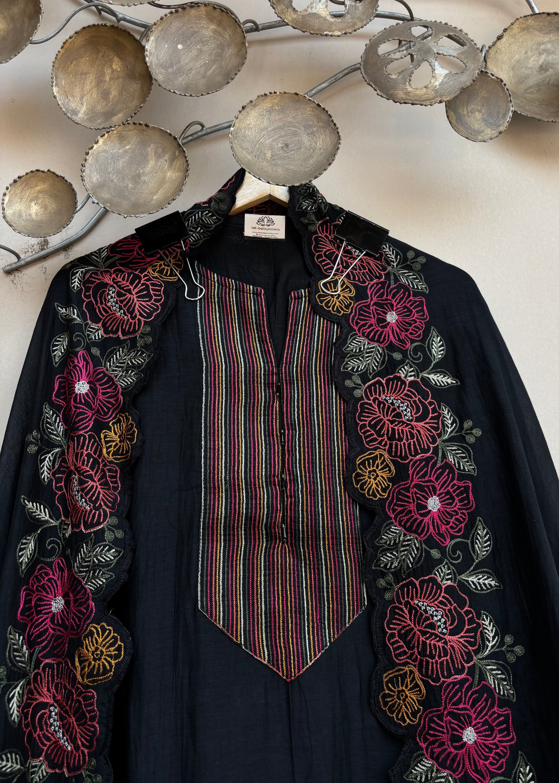 Gulbahaar Tassel Unstitched Suit