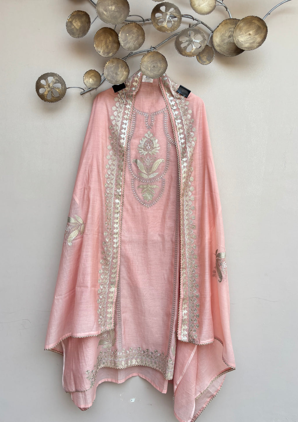 Sage Noor Unstitched Suit
