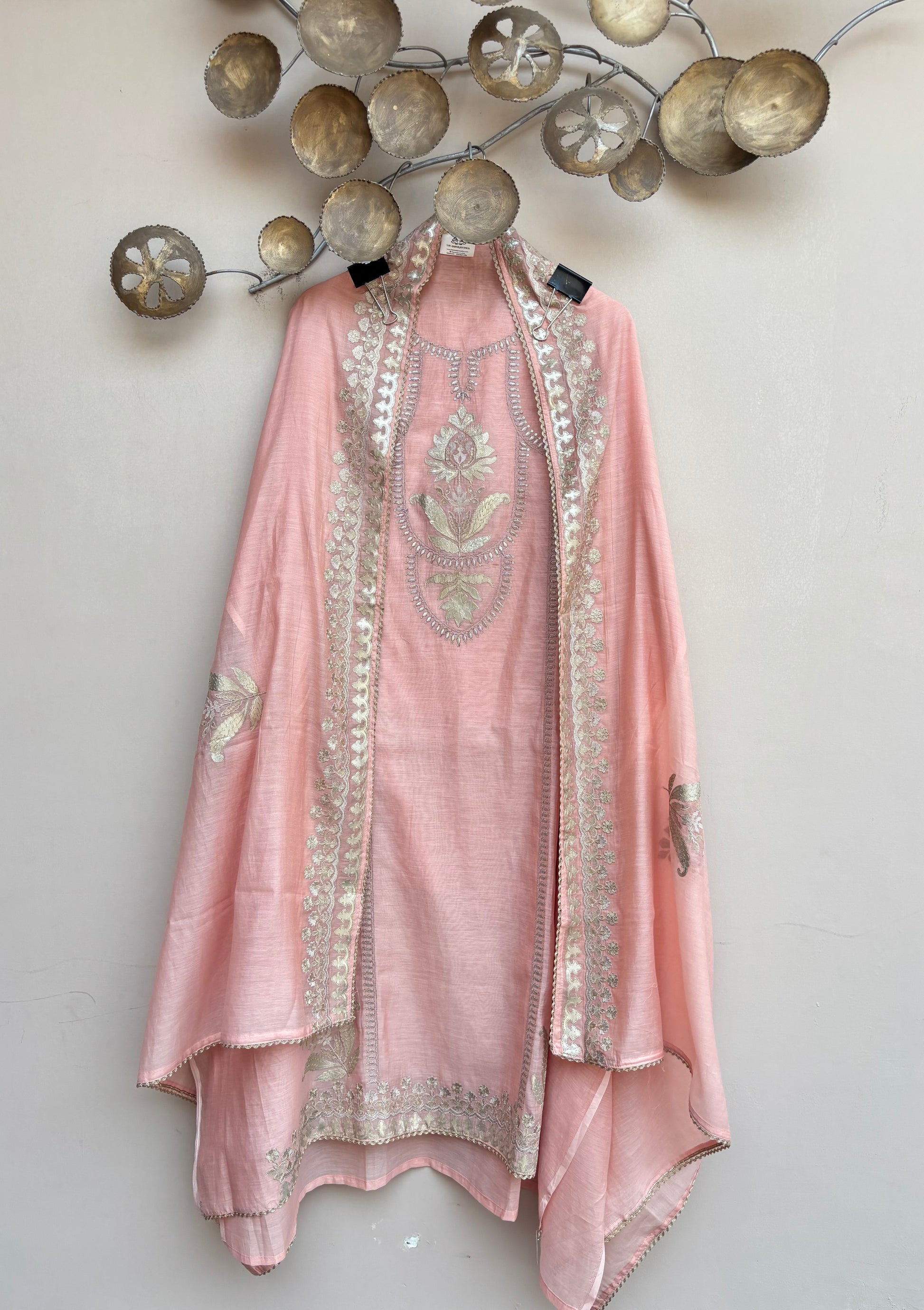 Sage Noor Unstitched Suit