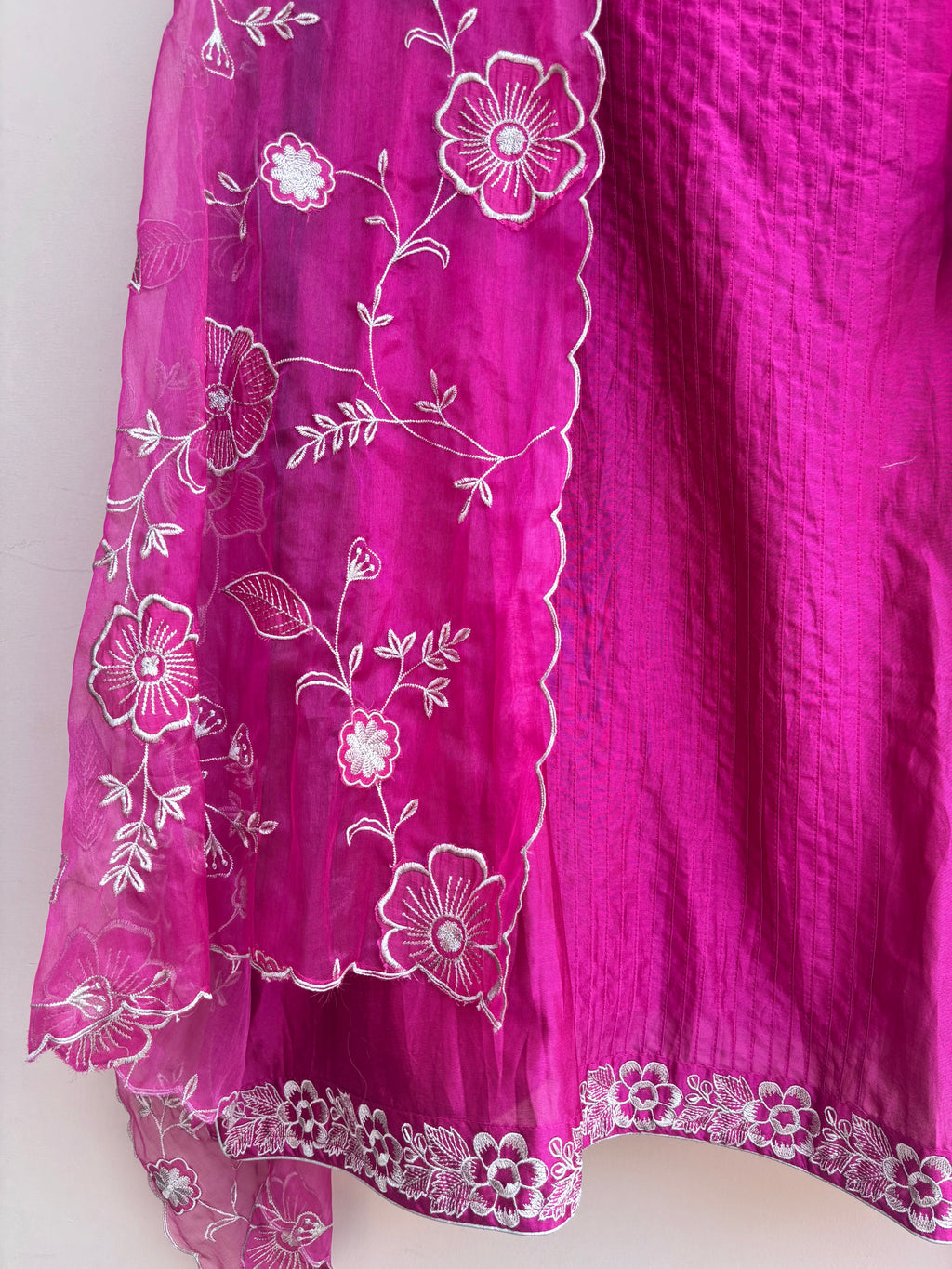Rawaq Bloom Chanderi Unstitched Suit