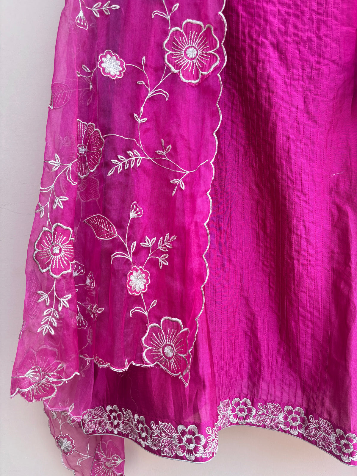 Rawaq Bloom Chanderi Unstitched Suit