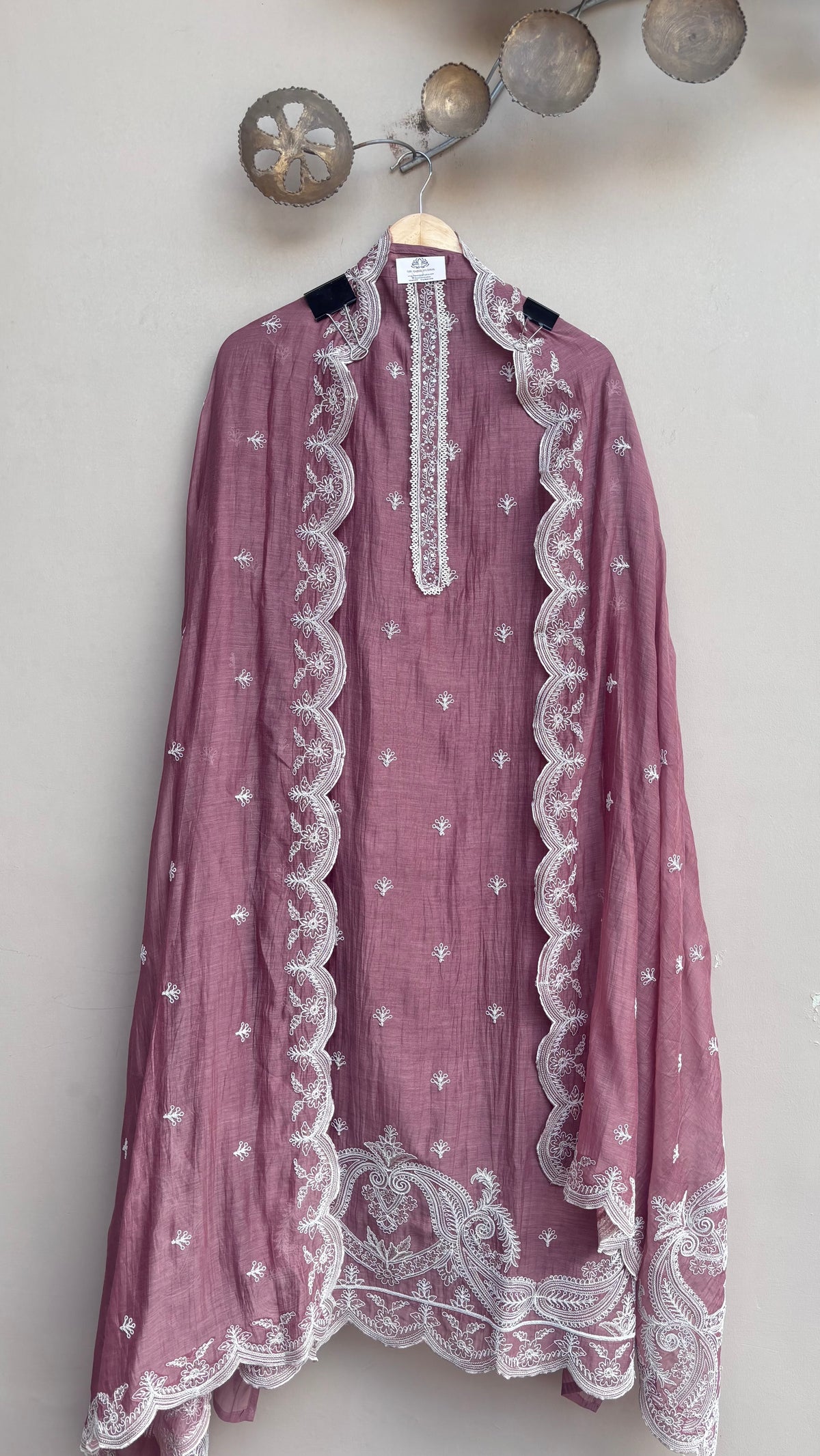 Gulchehra Mulmul Chanderi Unstitched Suit