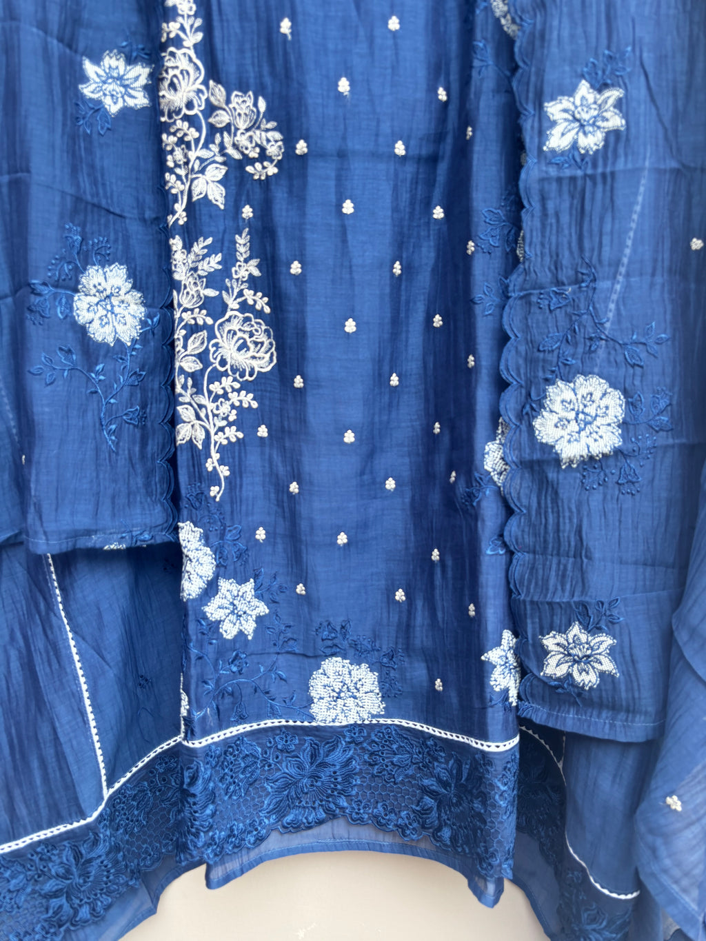 Meharbano Mulchanderi Unstitched suit