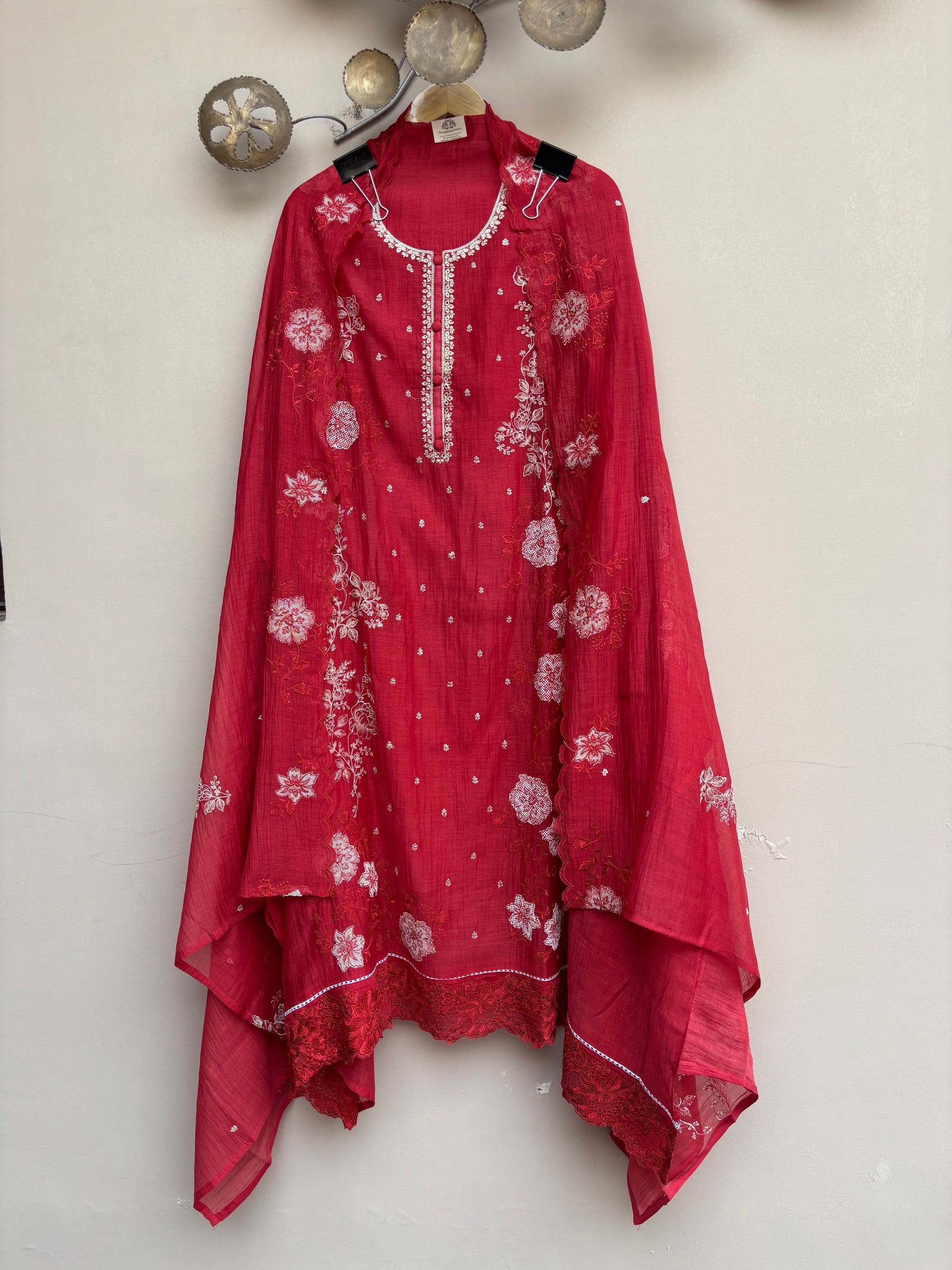 Meharbano Mulchanderi Unstitched suit
