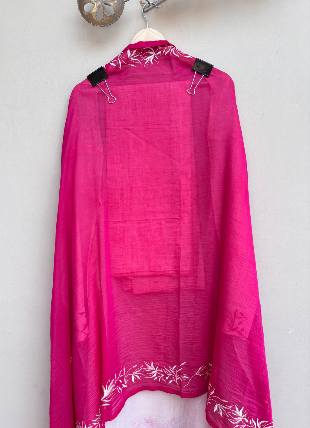 Zimal Grace Mulmul Chanderi Unstitched Suit