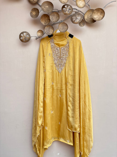 Sunlit Noor Zardozi Unstitched Suit