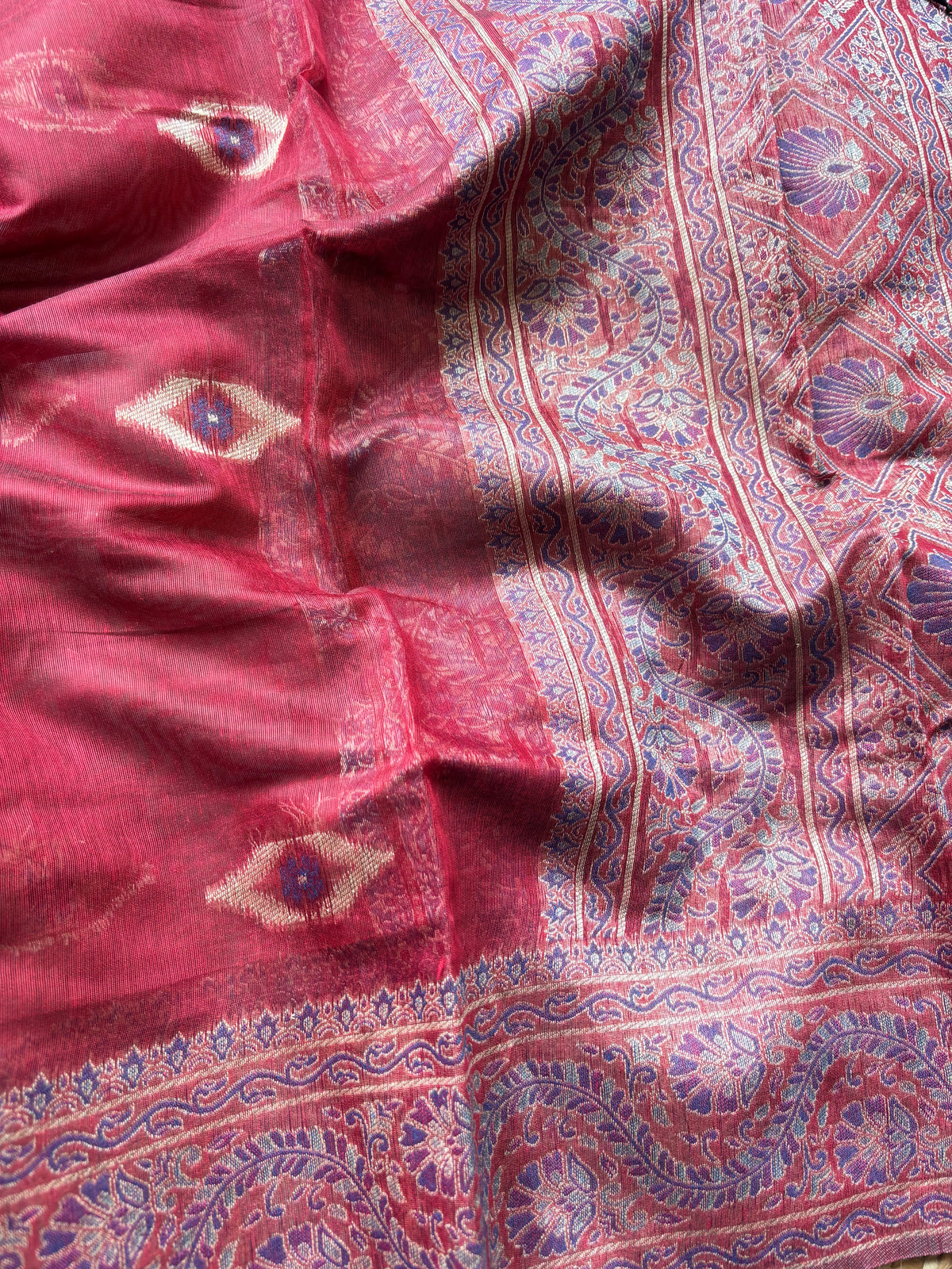 Sutrika Jamdani Cotton Unstitched Suit
