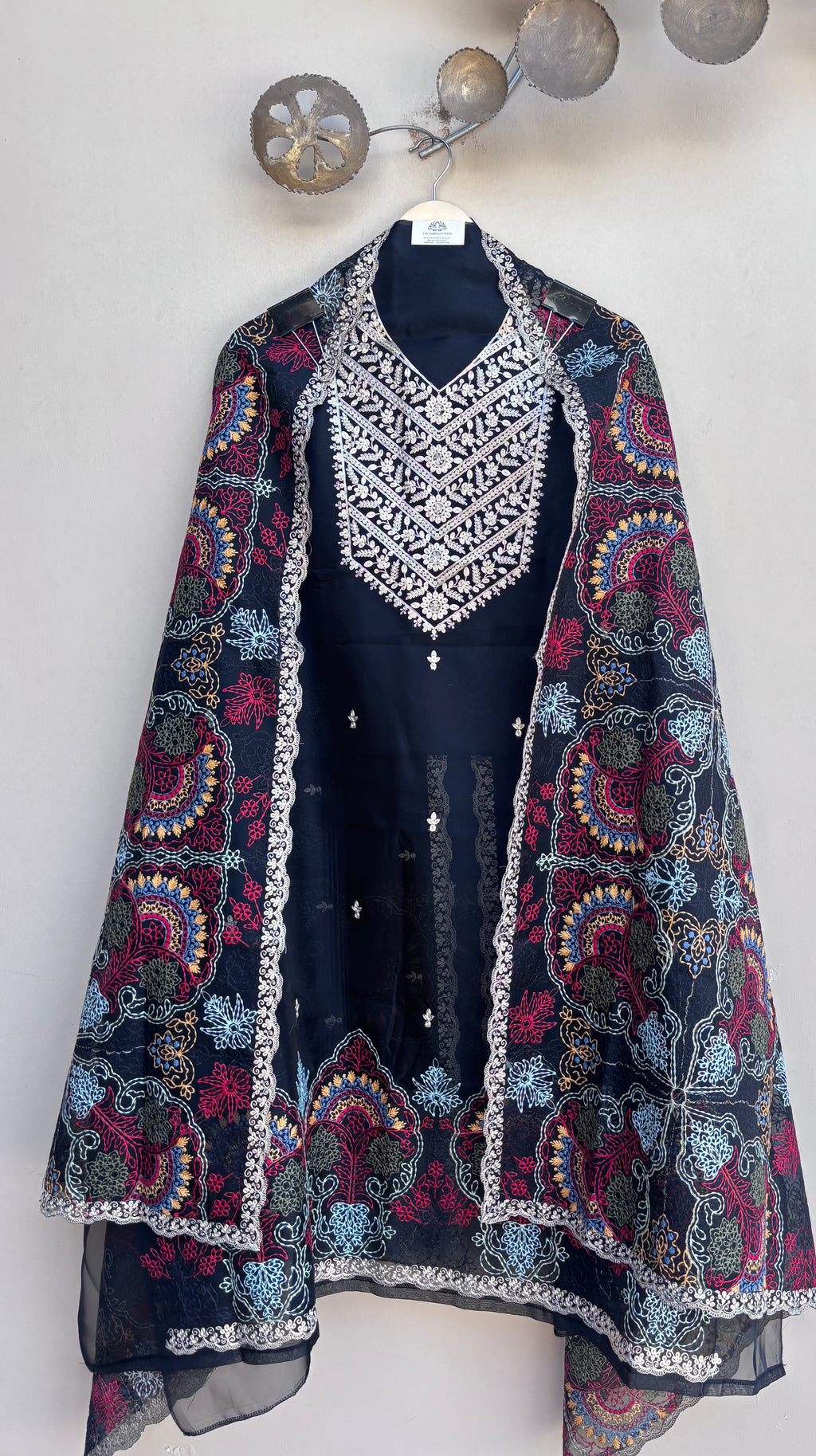 Ameera Soft Organza Unstitched Suit