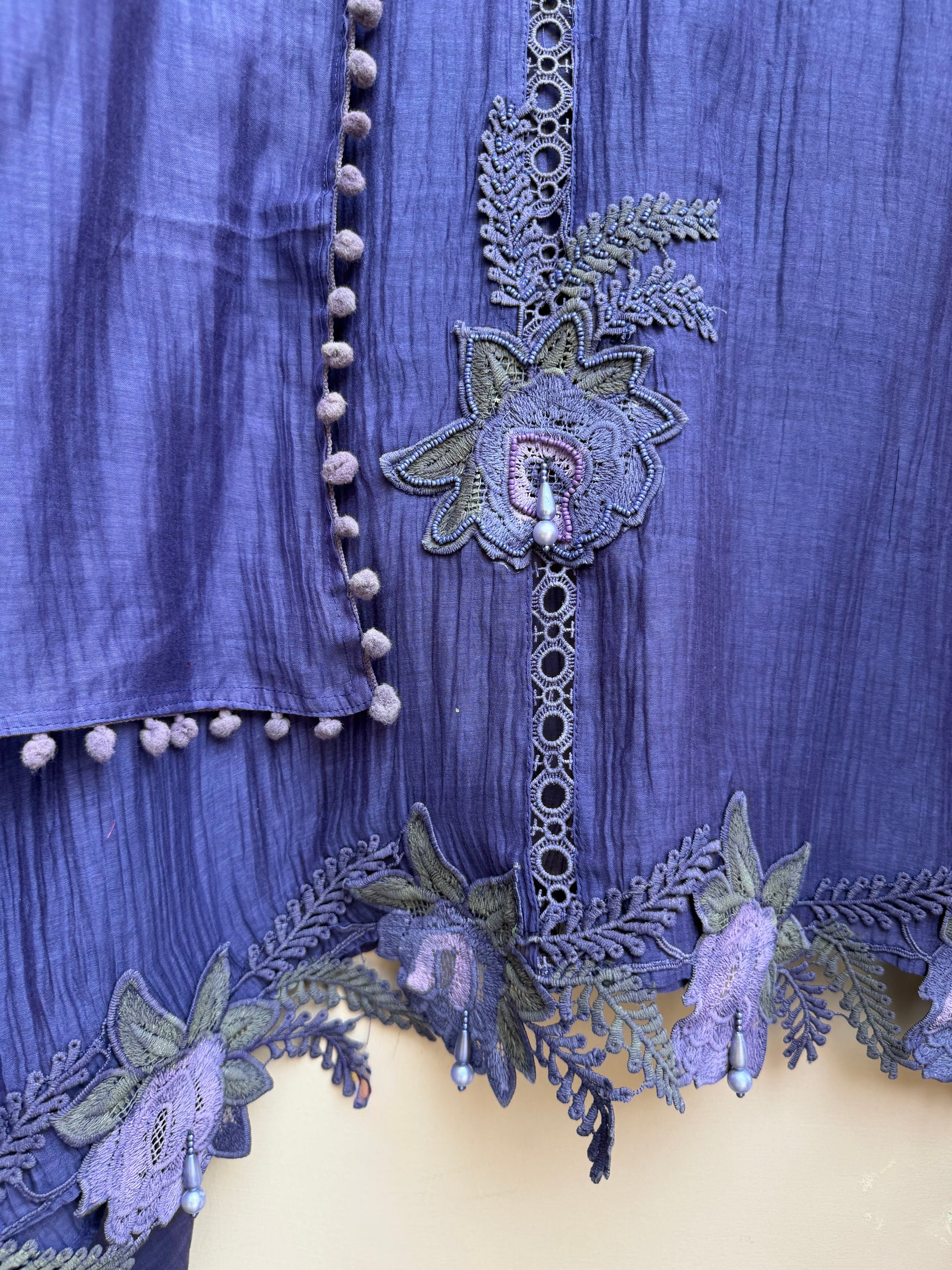 Flora Noor Unstitched Suit
