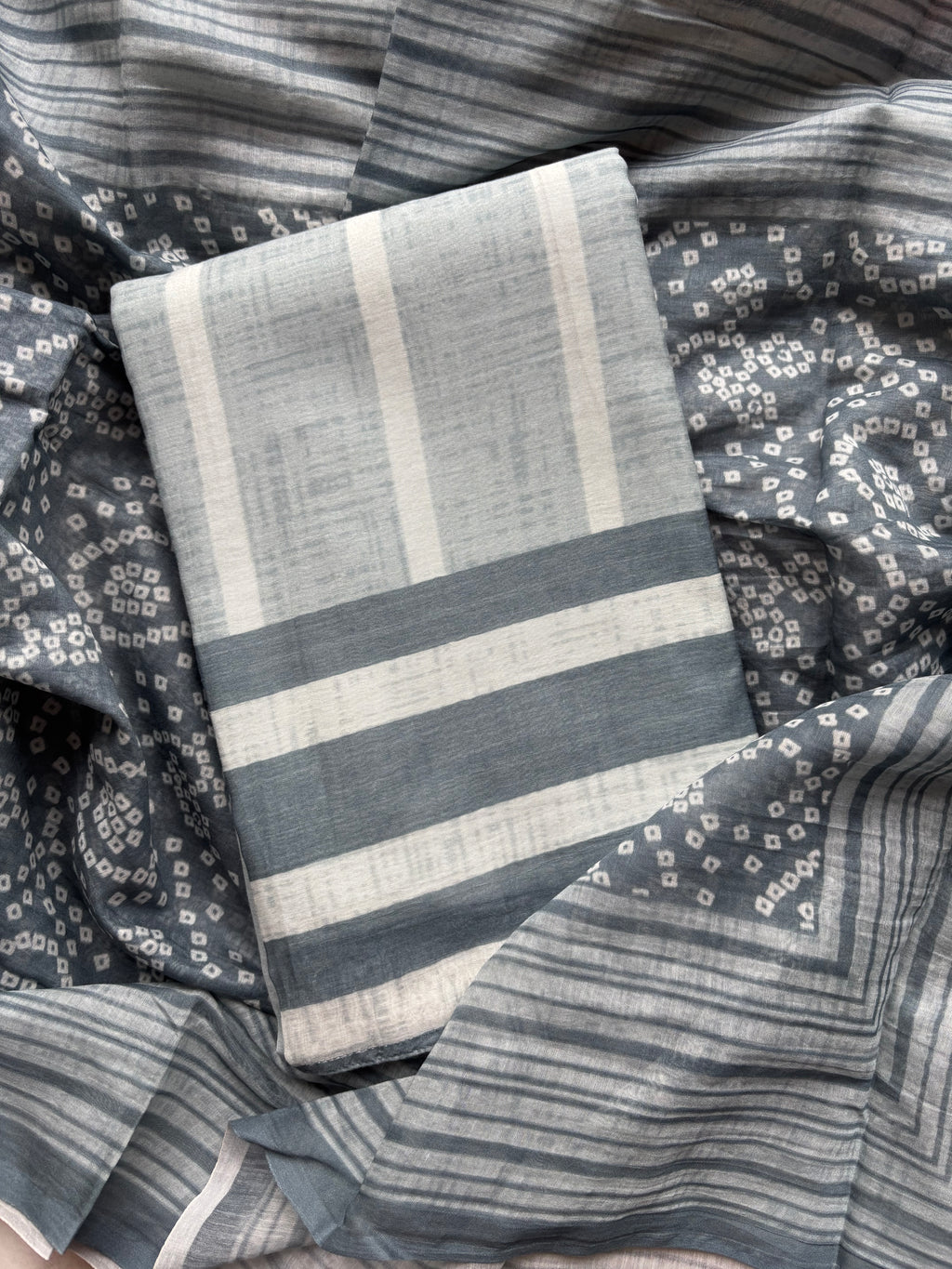 Ketaki Mulcotton Unstitched Suit