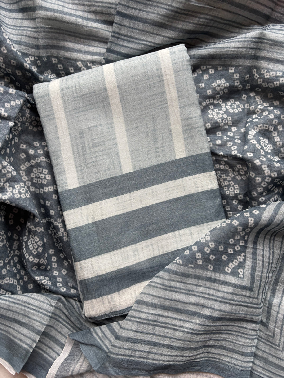 Ketaki Mulcotton Unstitched Suit