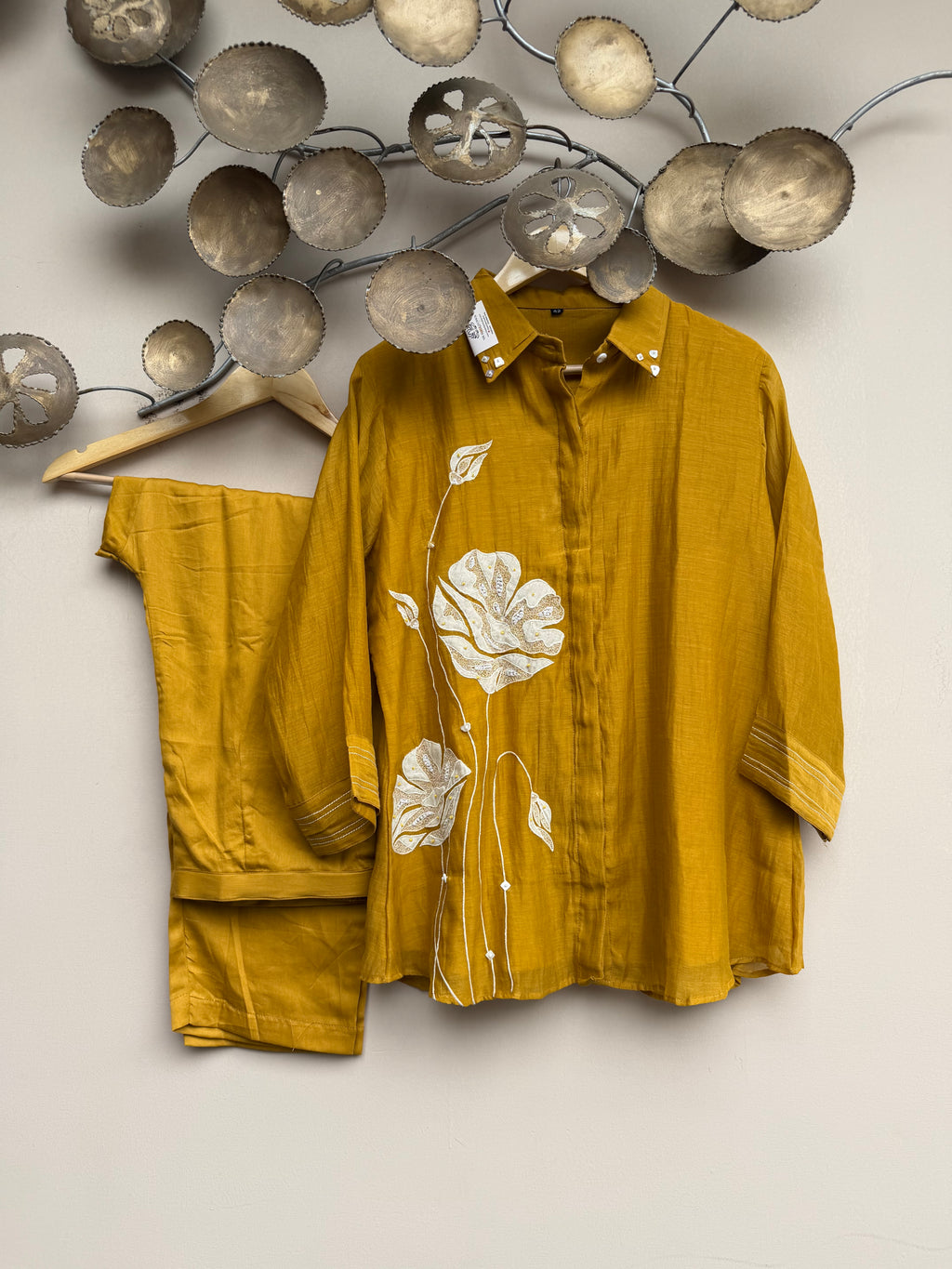 Sunehri Bloom Mulchanderi 2pc Set