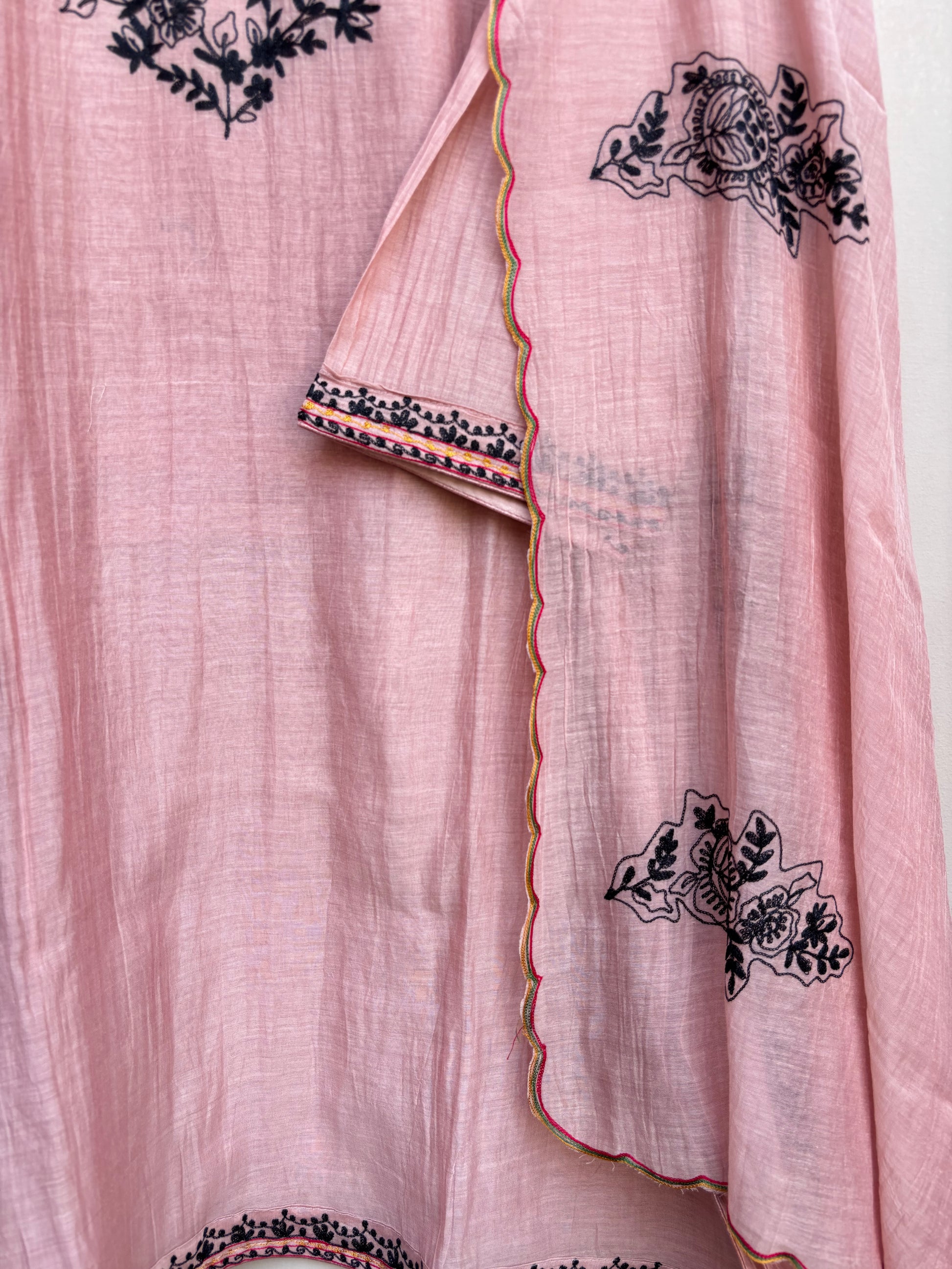 Gulbahar Noir Unstitched Suit