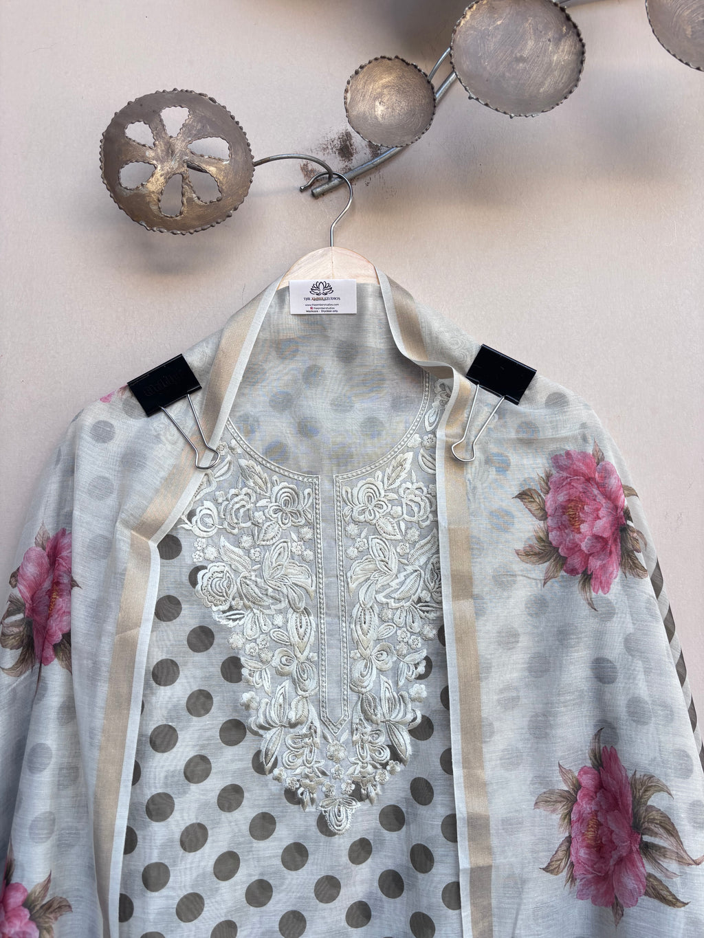 Ruhzaar Mulchanderi Unstitched Suit