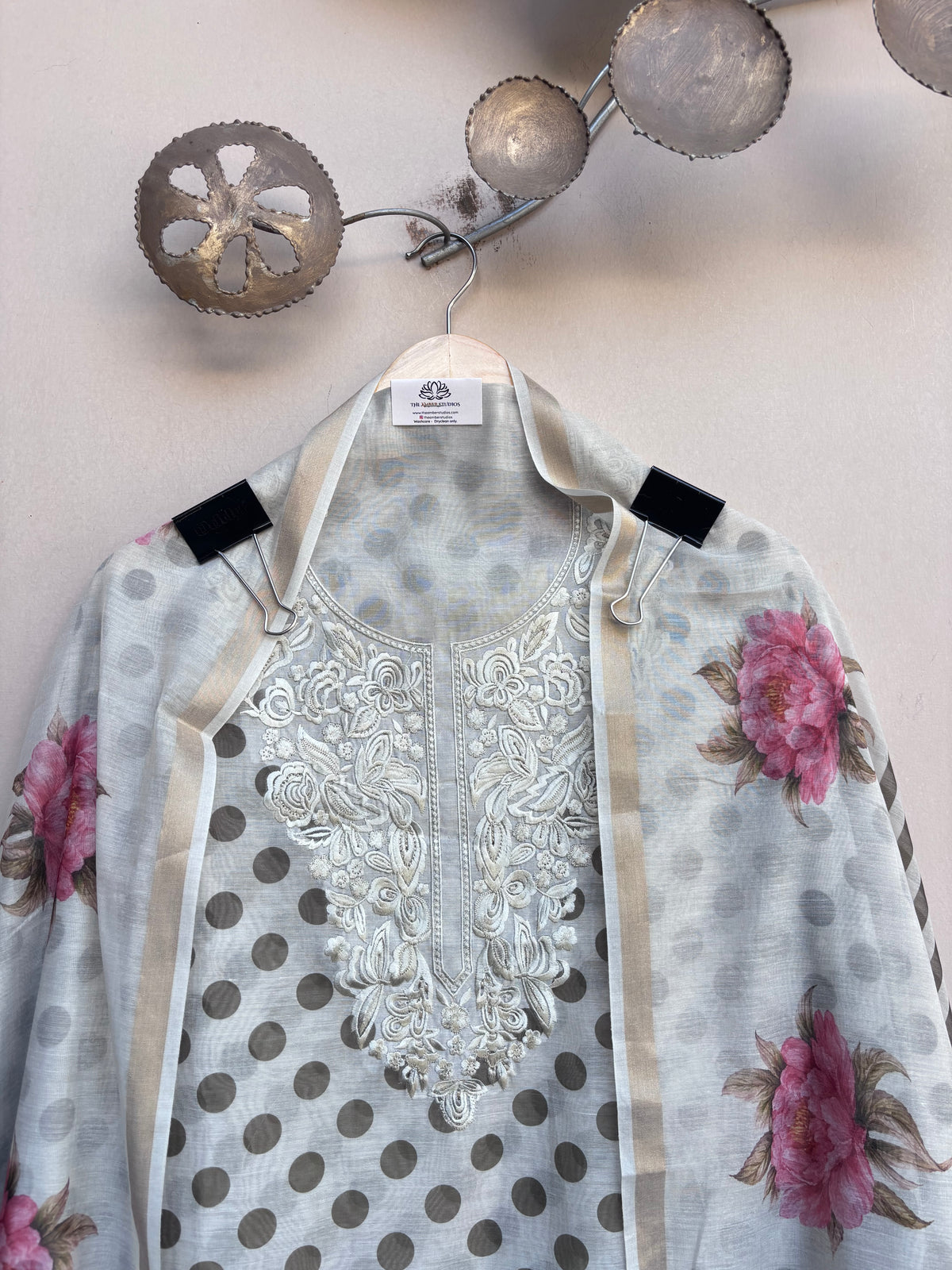 Ruhzaar Mulchanderi Unstitched Suit