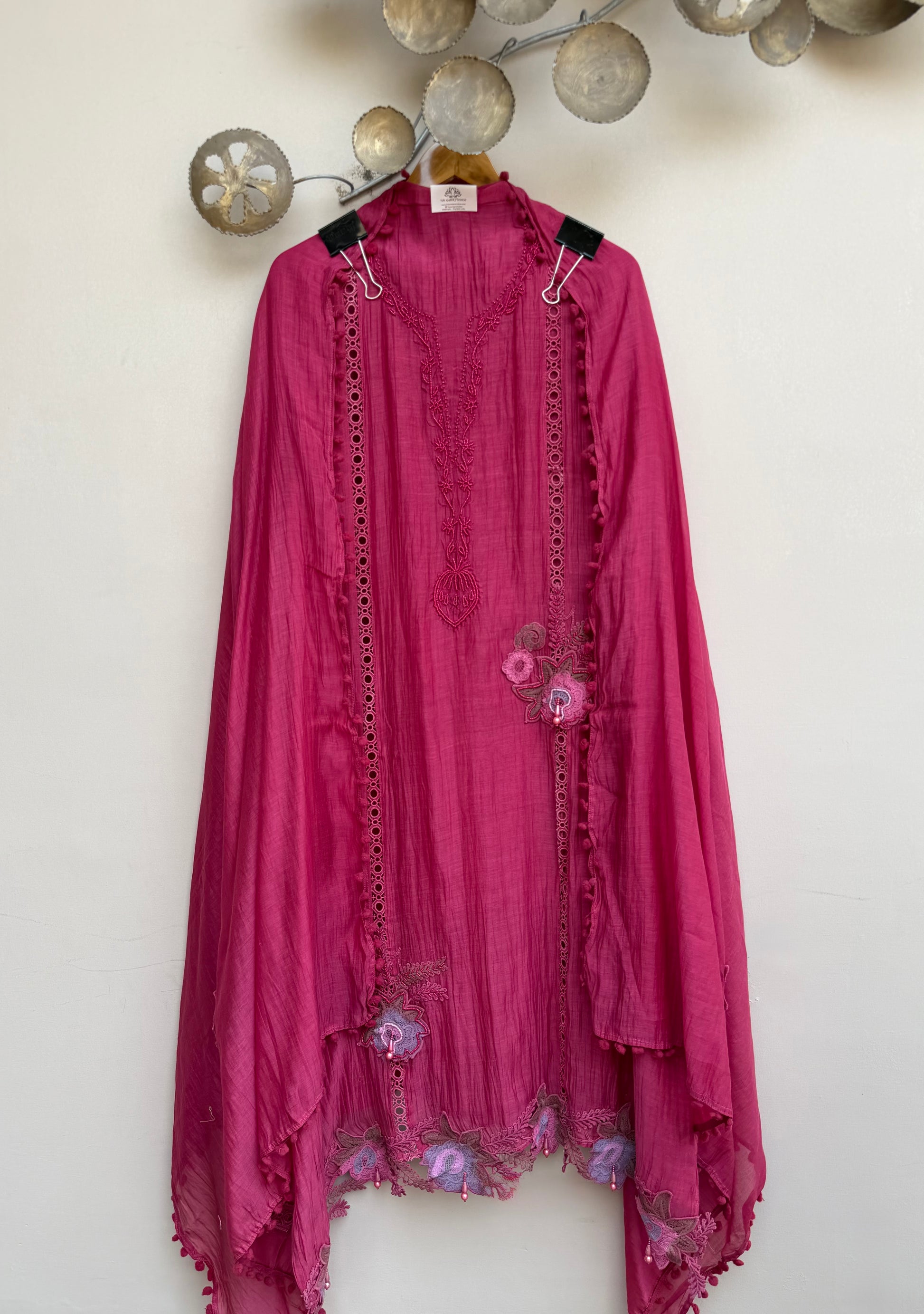 Flora Noor Unstitched Suit