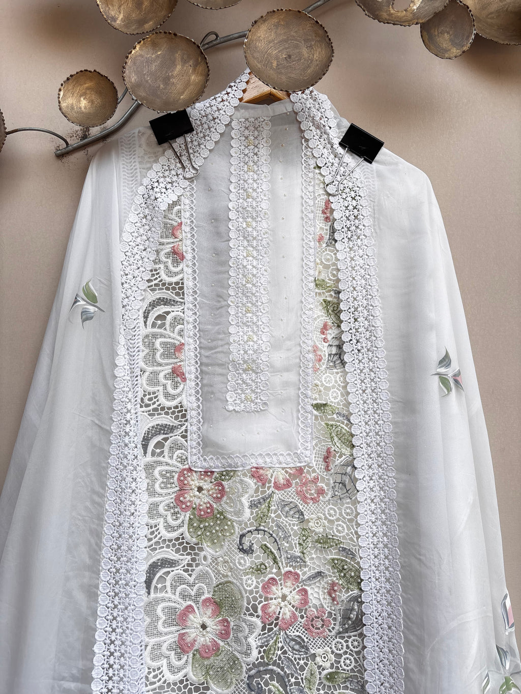 Floral Reverie Luxe Unstitched Suit