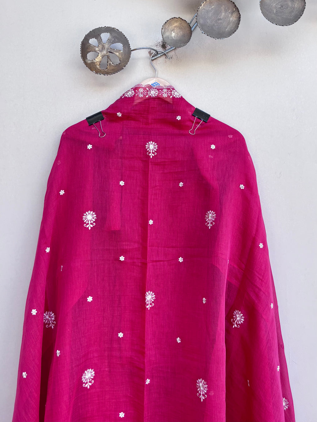 Pariza Mulmul Chanderi Unstitched Suit