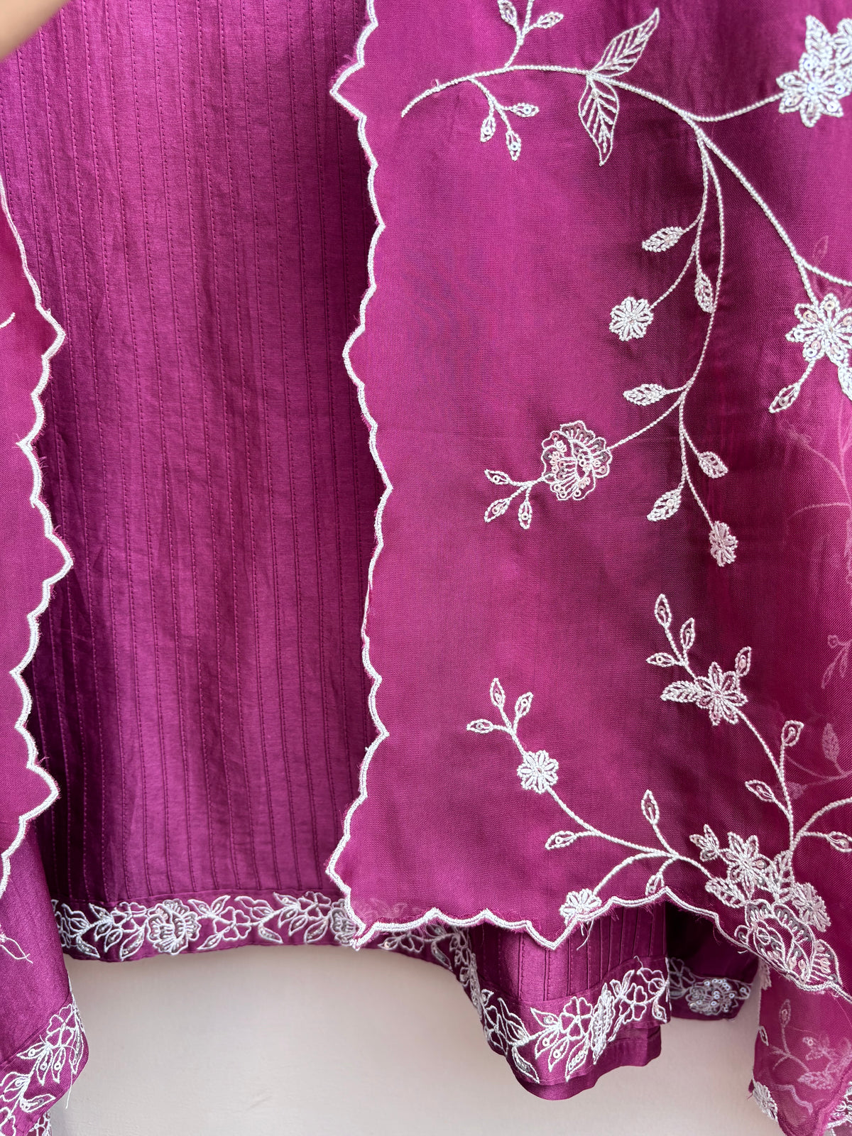 Reem Blossom Chanderi Unstitched Suit