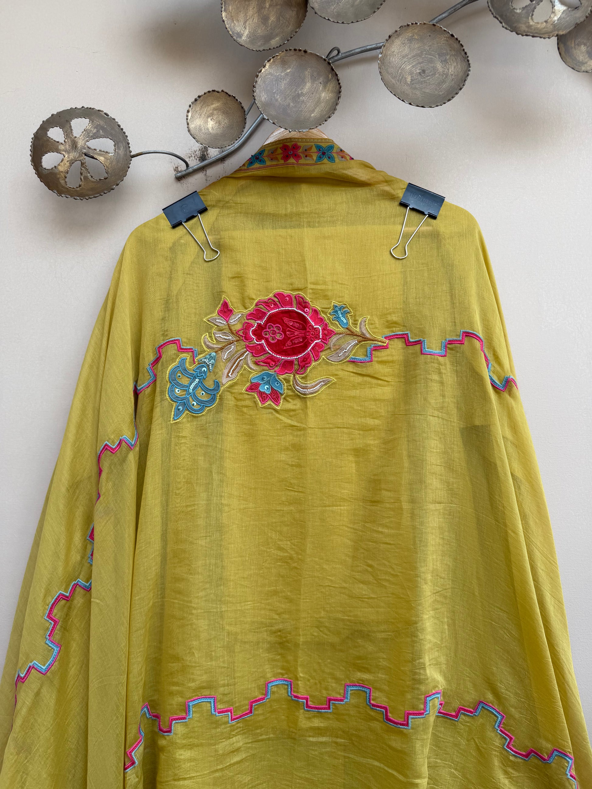 Aabroo Bloom Unstitched Suit