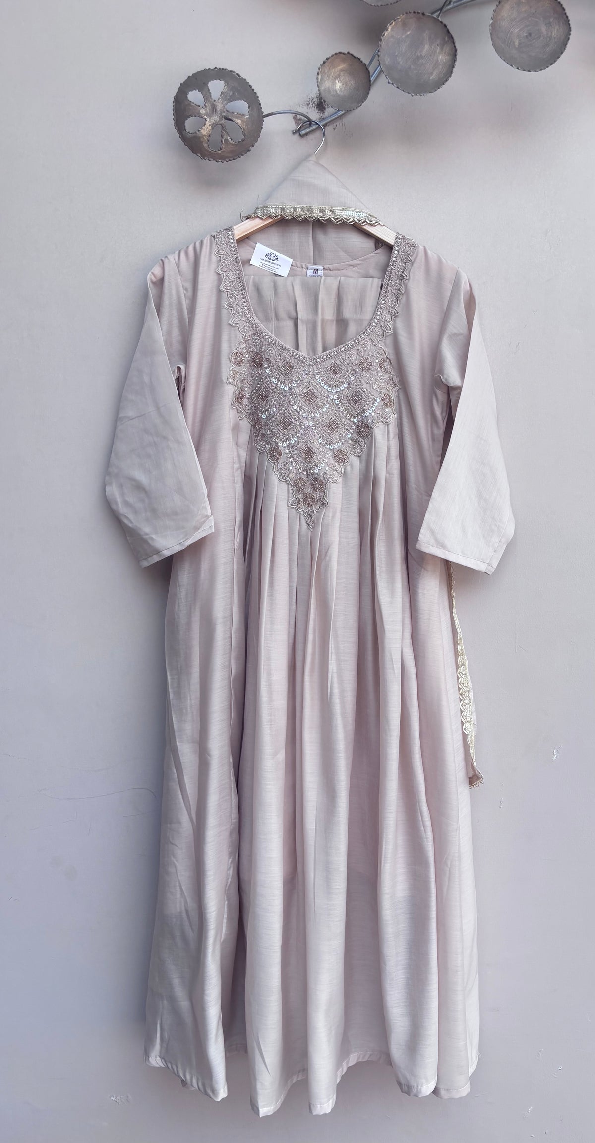 Lujain Mulchanderi Blend 3pc Kurta Set